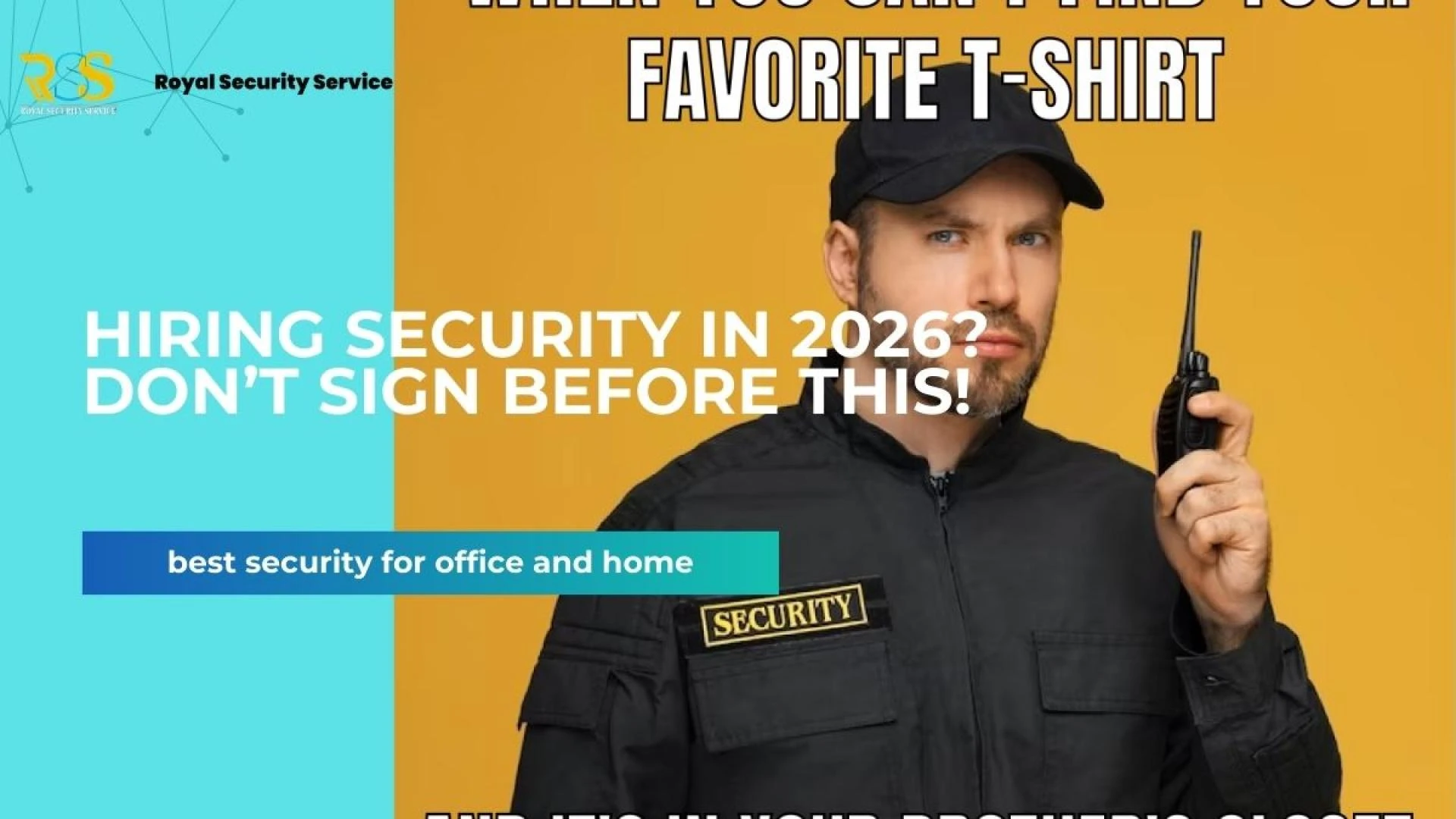 Hiring Security in 2026? Don’t Sign Before This!