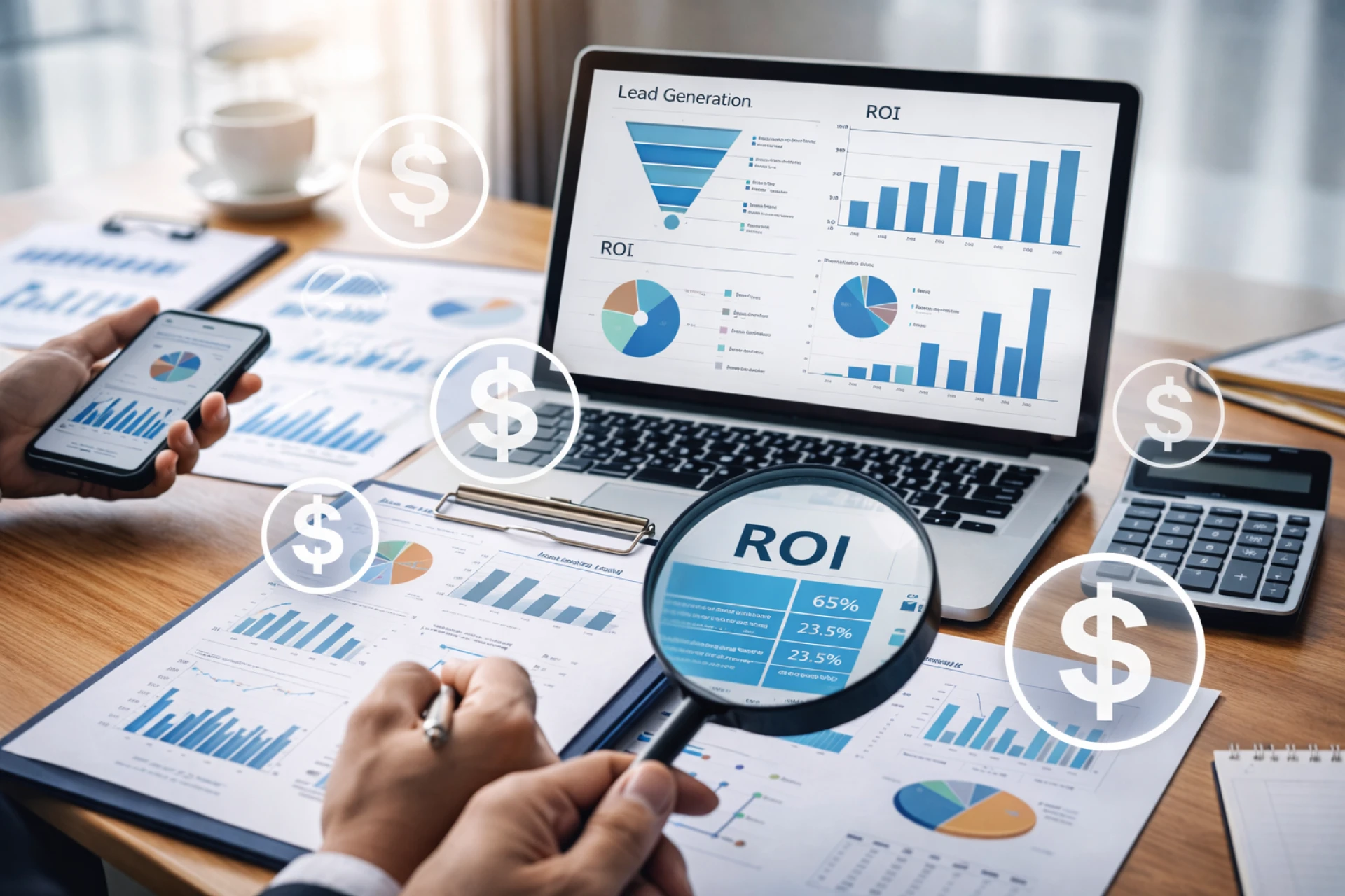 How transparency and reporting impact ROI with lead generation services