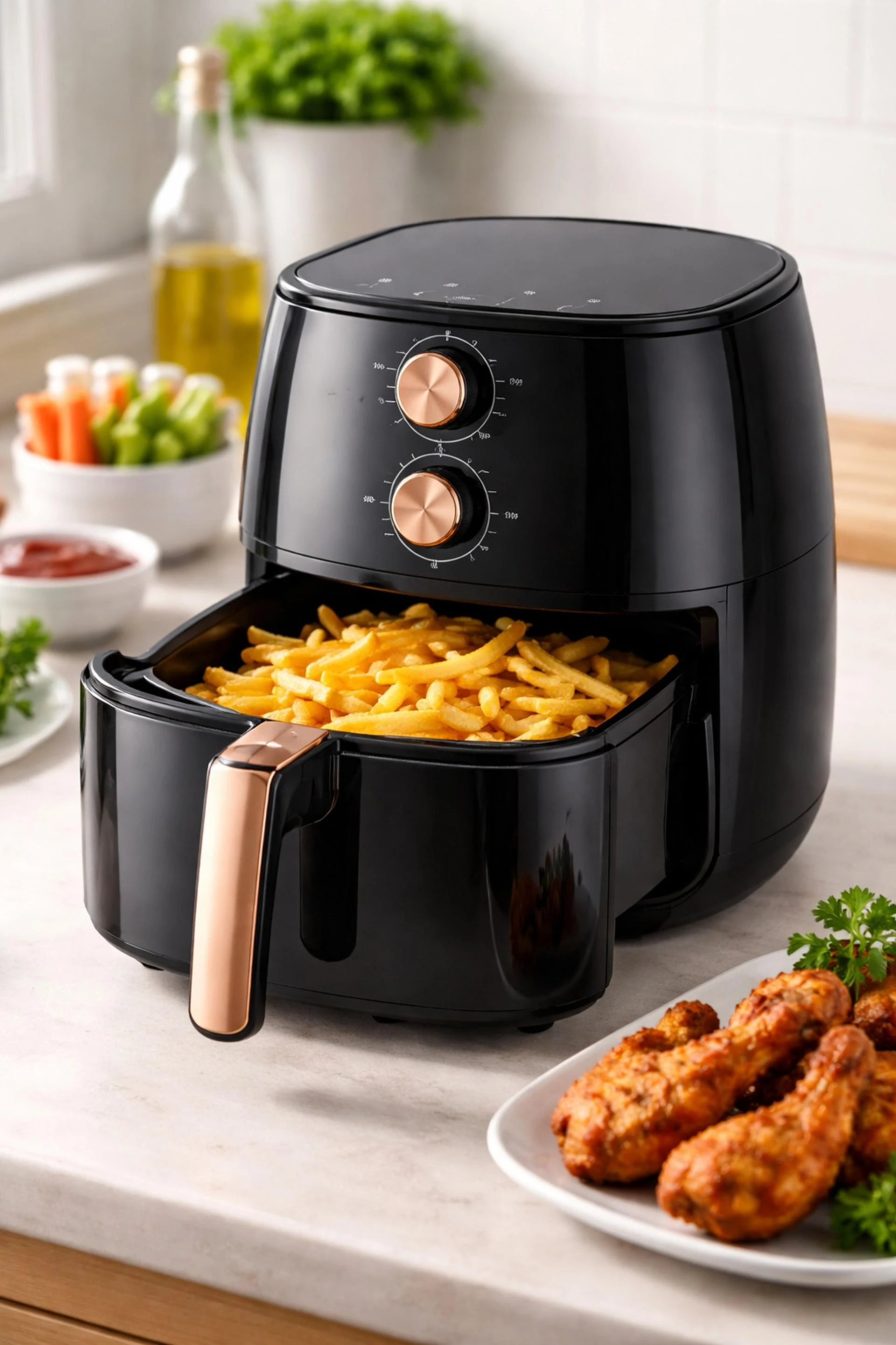 How do you store an air fryer safely?