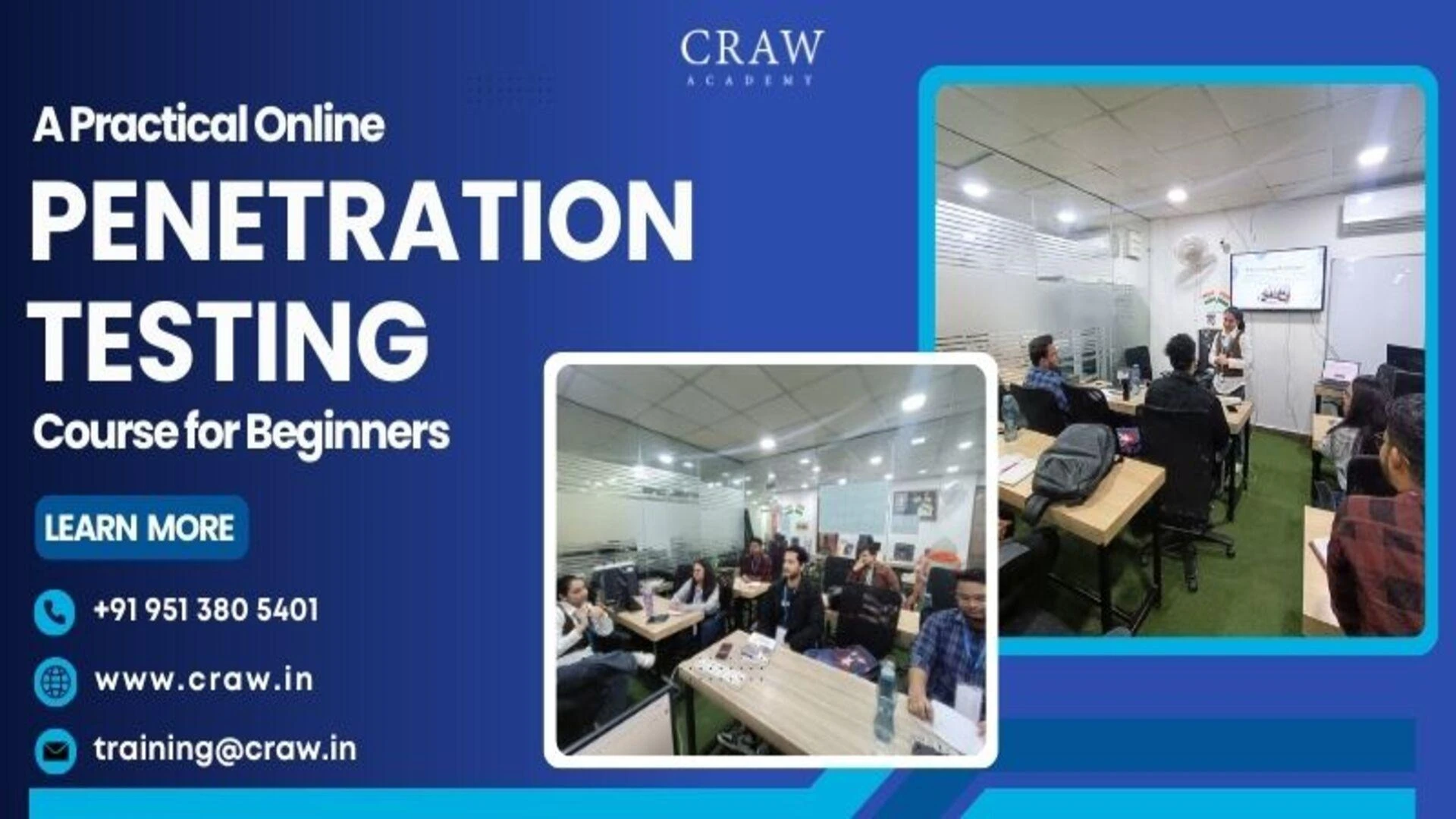 A Practical Online Penetration Testing Course for Beginners (Labs + Projects Included)