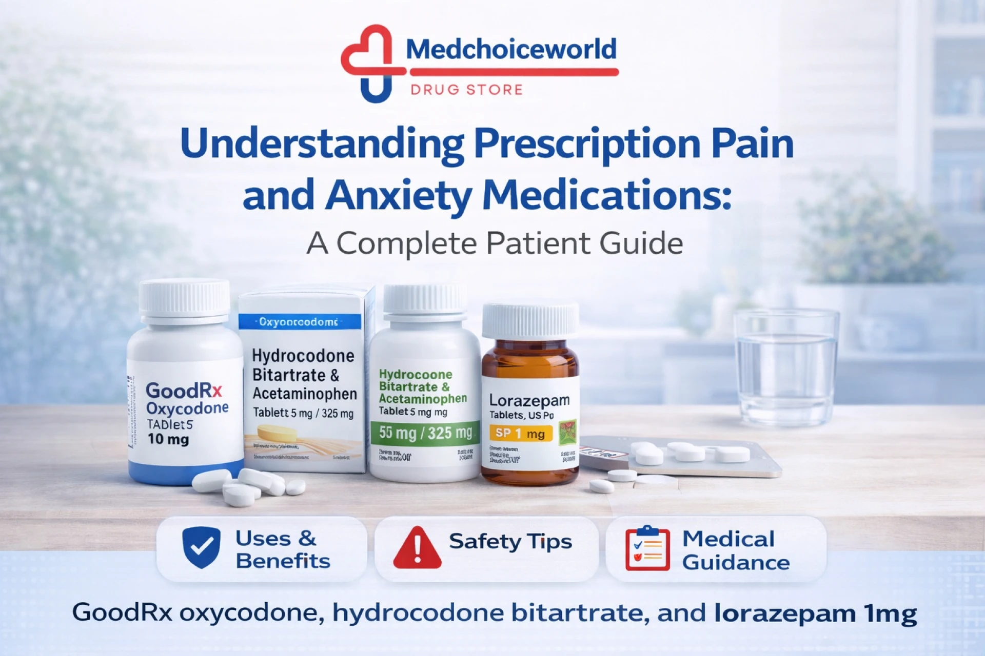 Understanding Prescription Pain and Anxiety Medications: A Complete Patient Guide