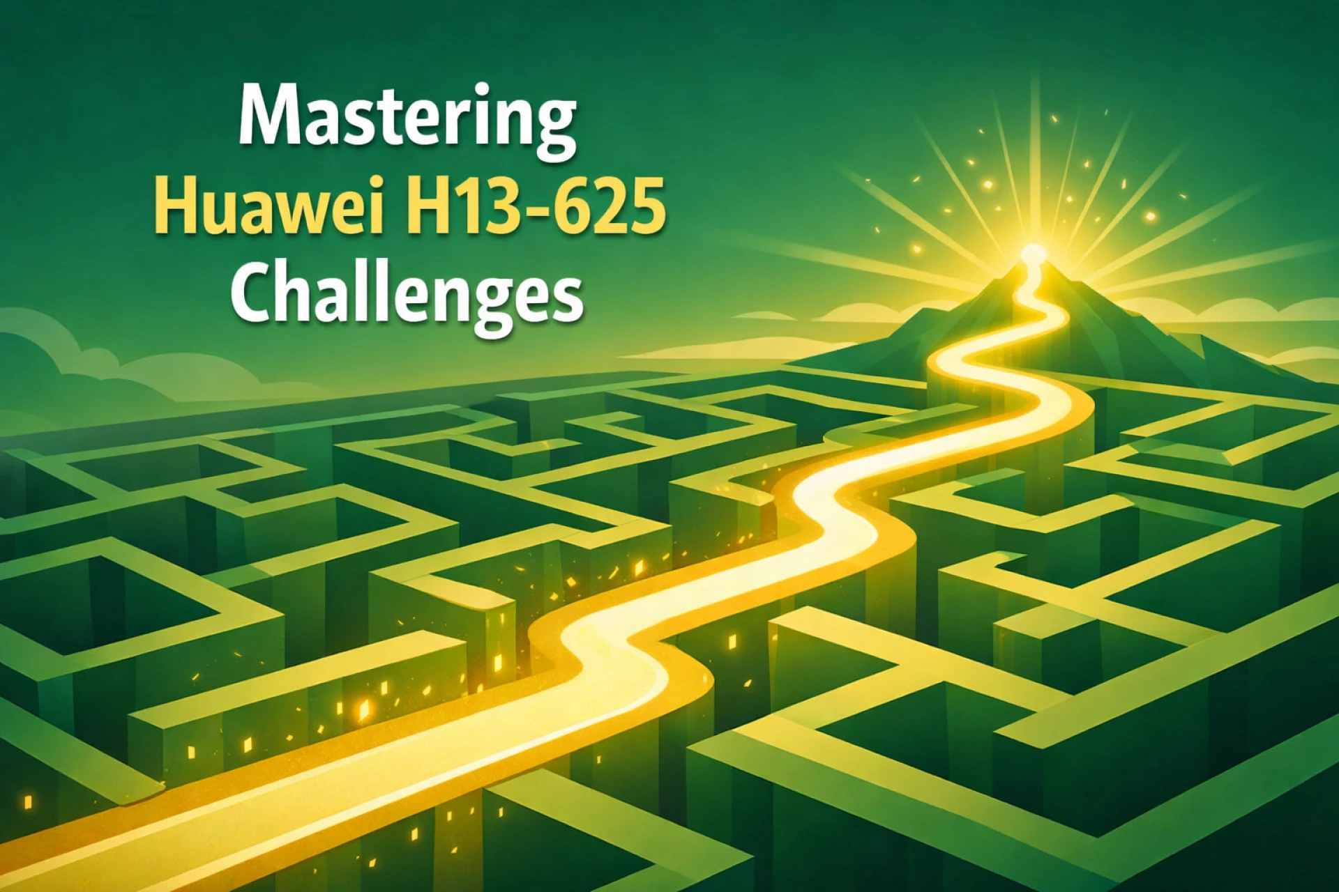 Conquer Huawei H13-625: Your Practice Test Advantage