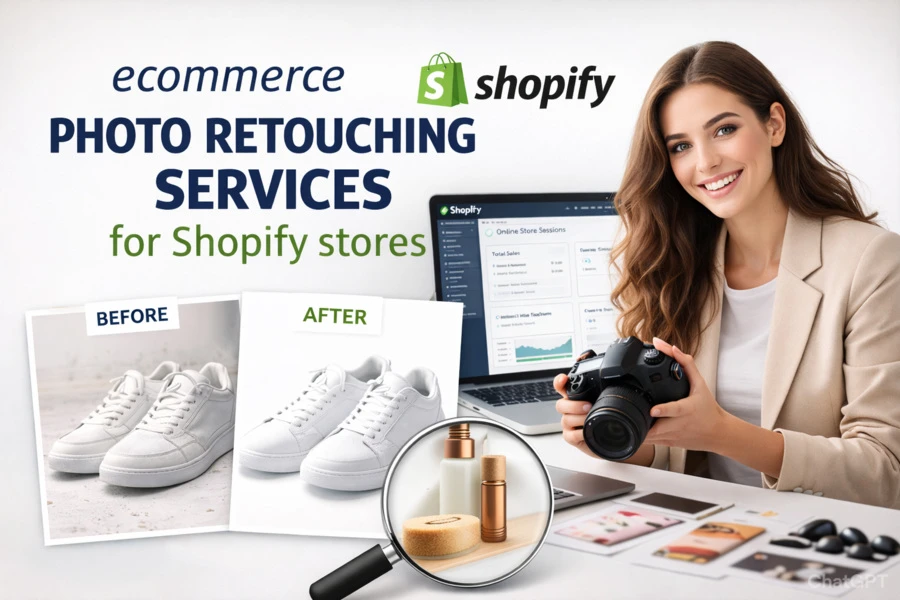 Best Ecommerce Photo Retouching Services for Shopify Stores: Complete Guide
