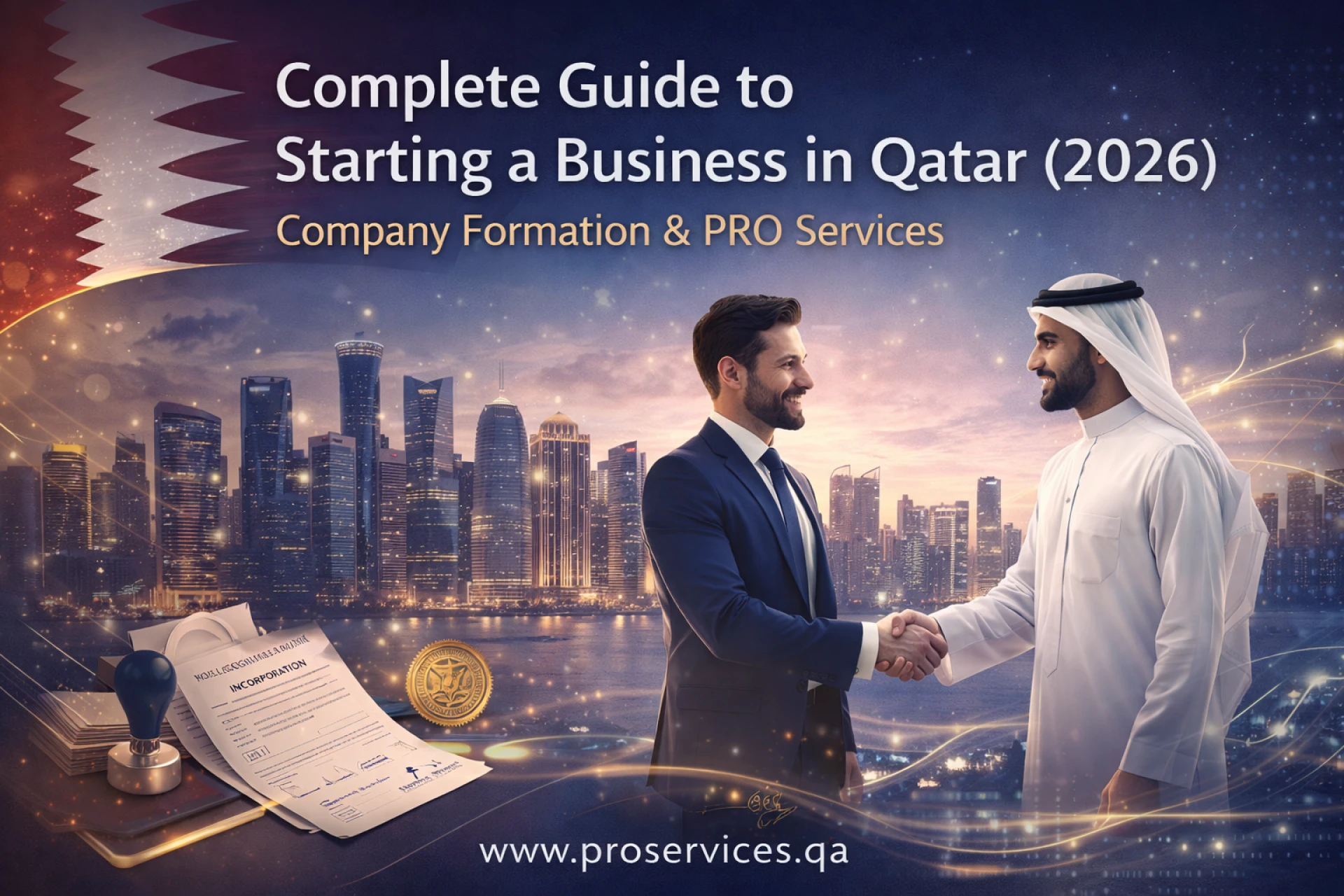 Complete Guide to Starting a Business in Qatar (2026) | Company Formation & PRO Services