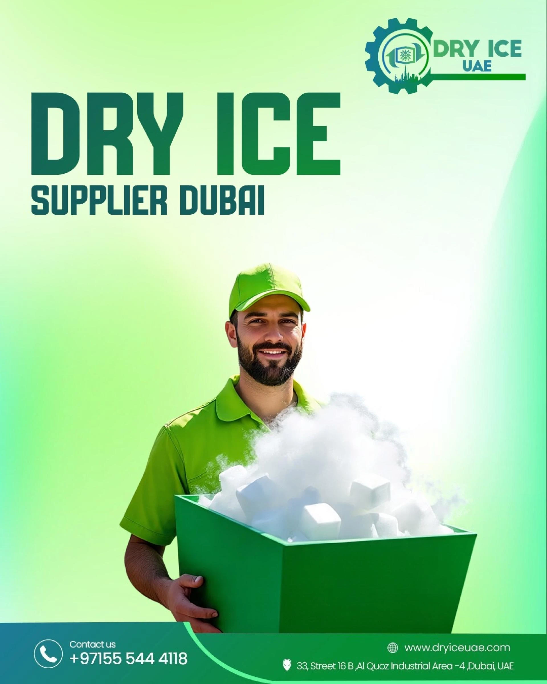 Discover Reliable Dry Ice Suppliers in Dubai for Fast, Same-Day Delivery