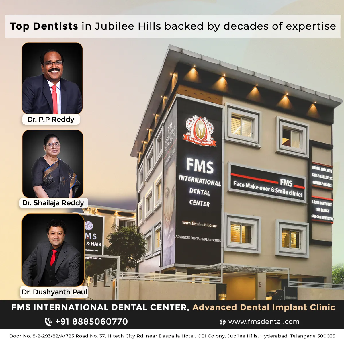 Best Dentist in India: Experience Dental Care at FMS Dental