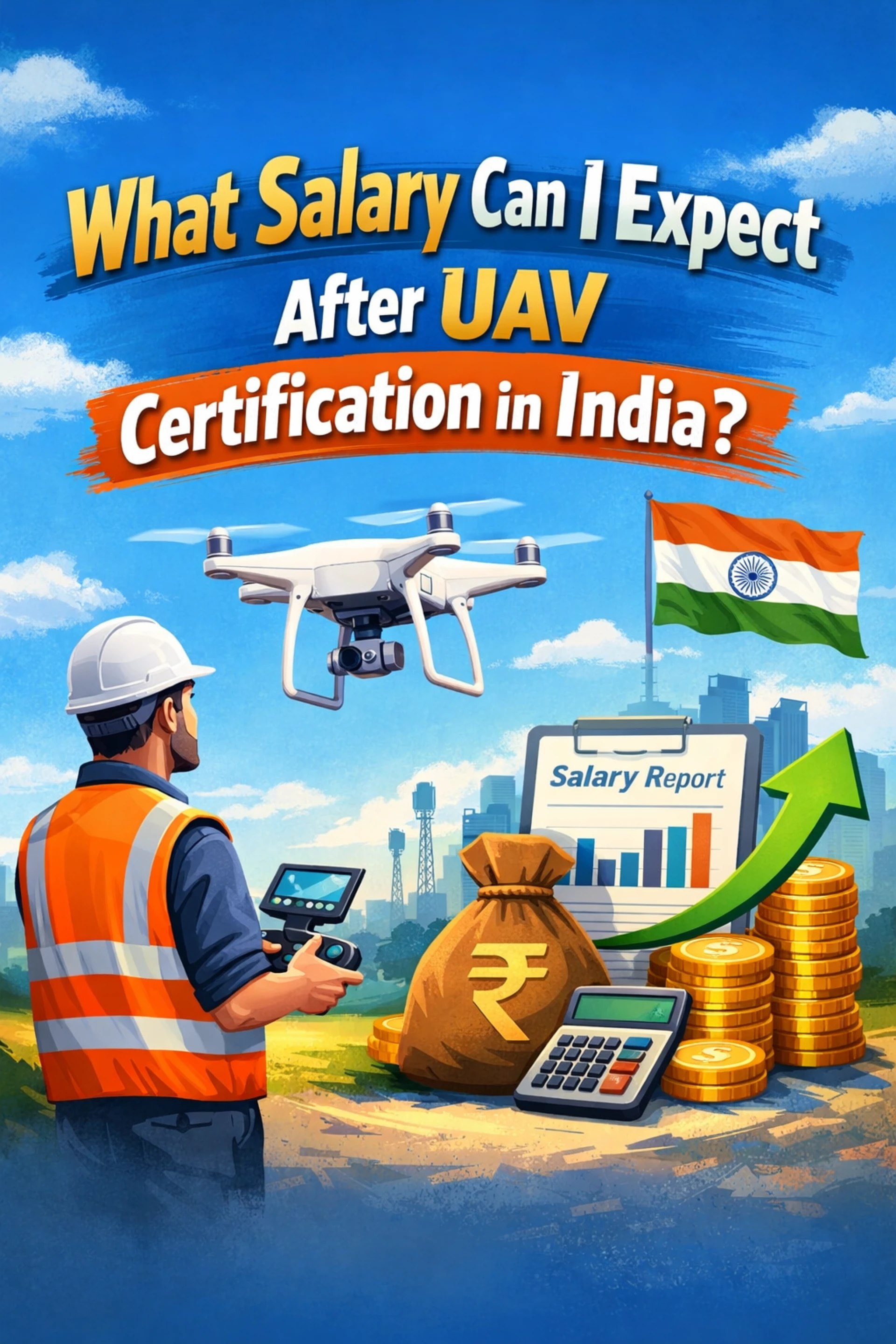 What Salary Can I Expect After UAV Certification in India?
