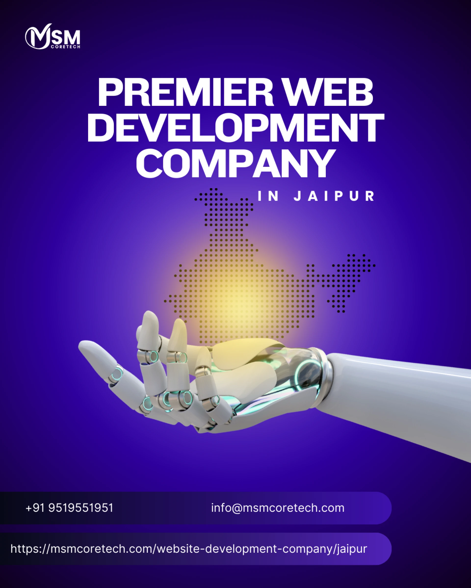 Why is Jaipur emerging as a hub for top website development companies?