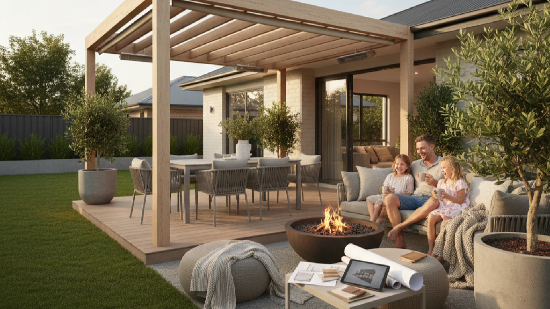 Create an Outdoor Space That Works All Year Round: Practical Ideas from Design to Build