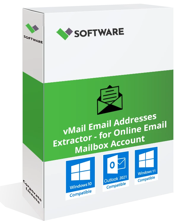 Effortlessly Extract Email Contacts with vMail Email Addresses Extractor Software
