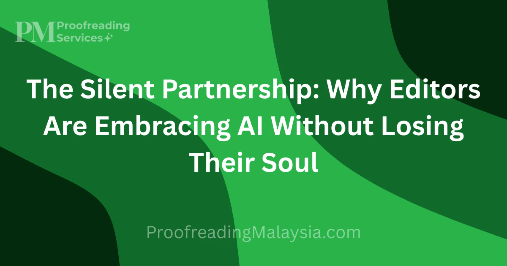 The Silent Partnership: Why Editors Are Embracing AI Without Losing Their Soul