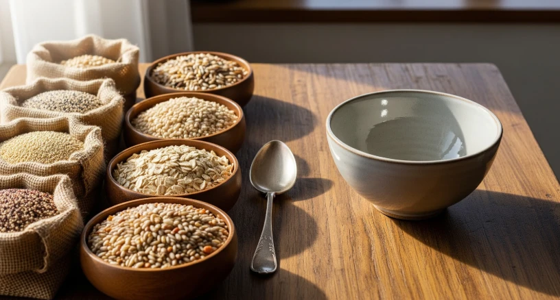 One Base, Three Moods: Choosing the Right Grain for the Day Ahead