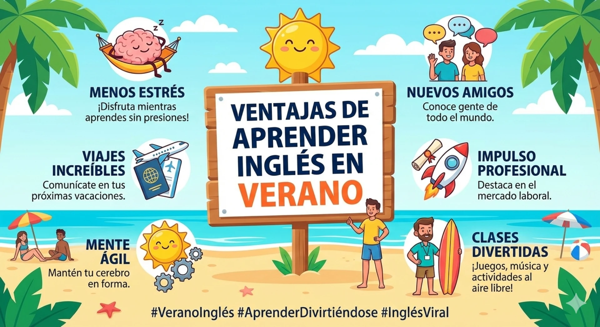 Ingles en verano el momento perfecto