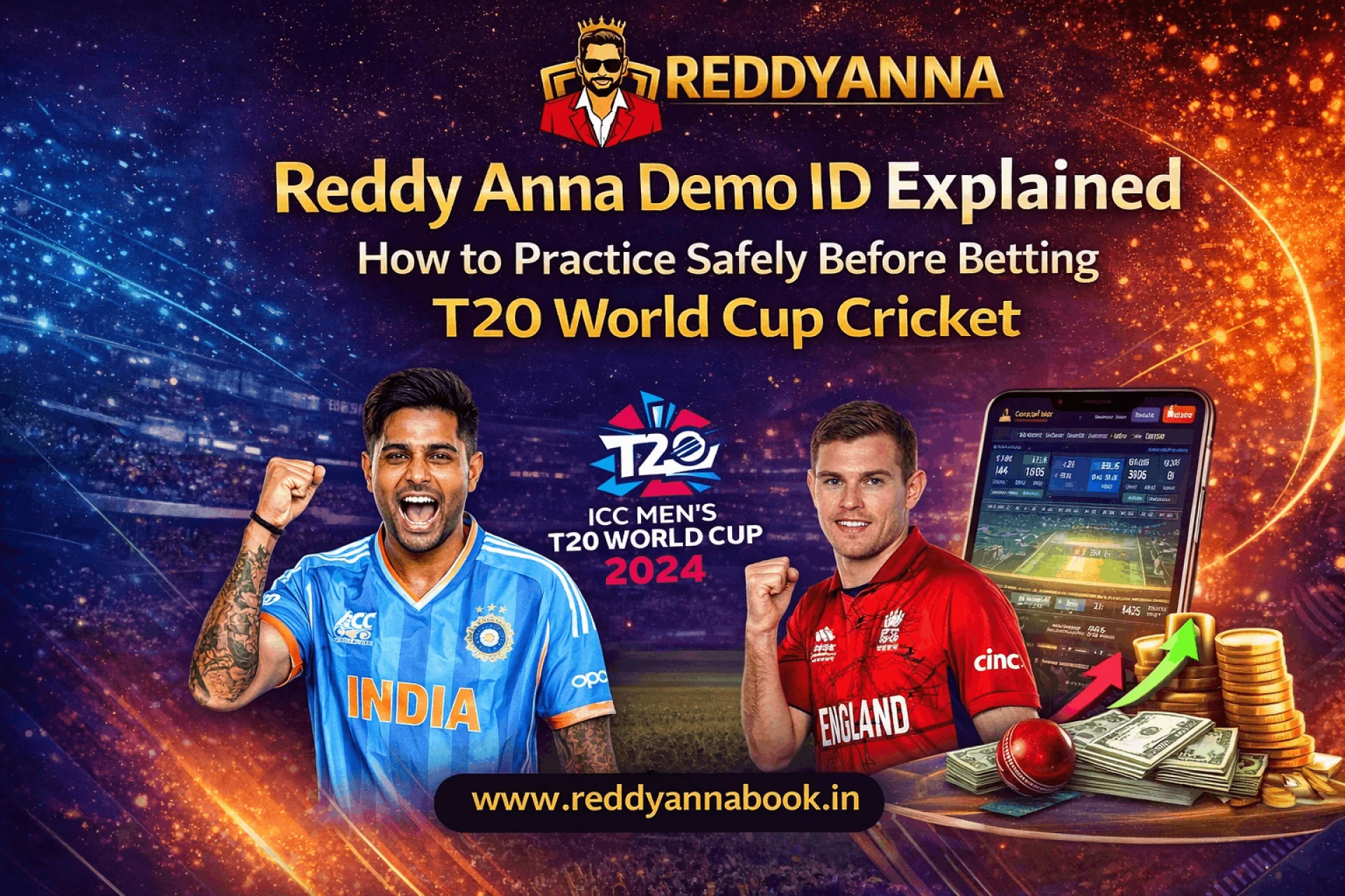 Reddy Anna Demo ID Explained: How to Practice Safely Before Betting T20 World Cup Cricket