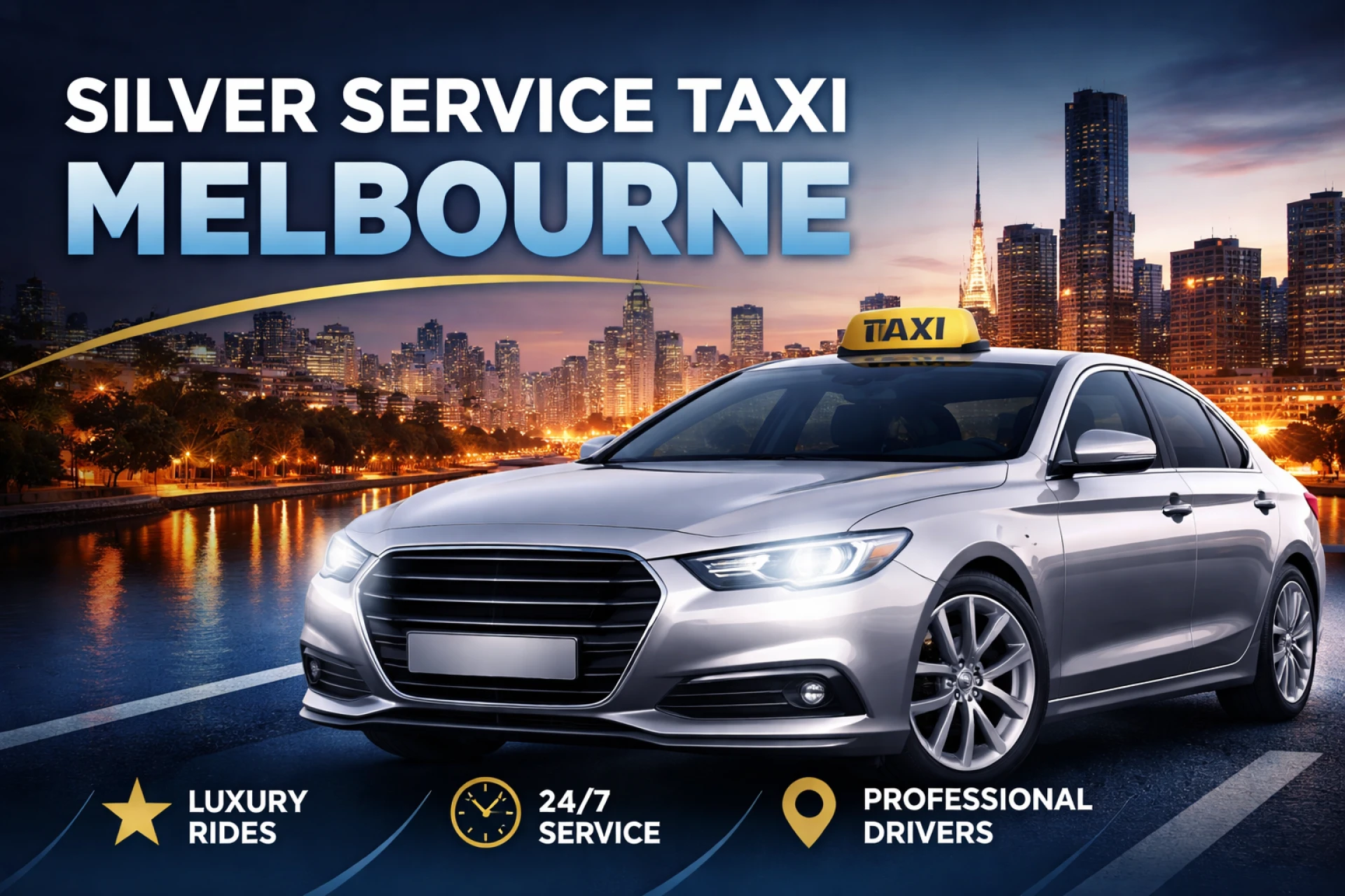 Silver Service Taxi Melbourne – Premium, Reliable & Comfortable Travel