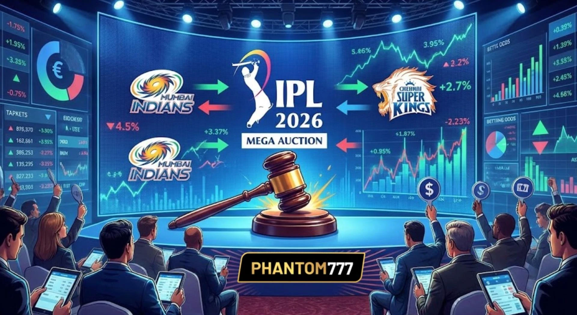 IPL 2026 Mega Auction: How Roster Changes Affect Early Betting Odds