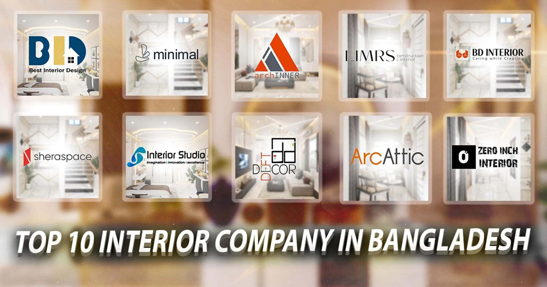 Top 10 Interior Design Companies in Dhaka, Bangladesh