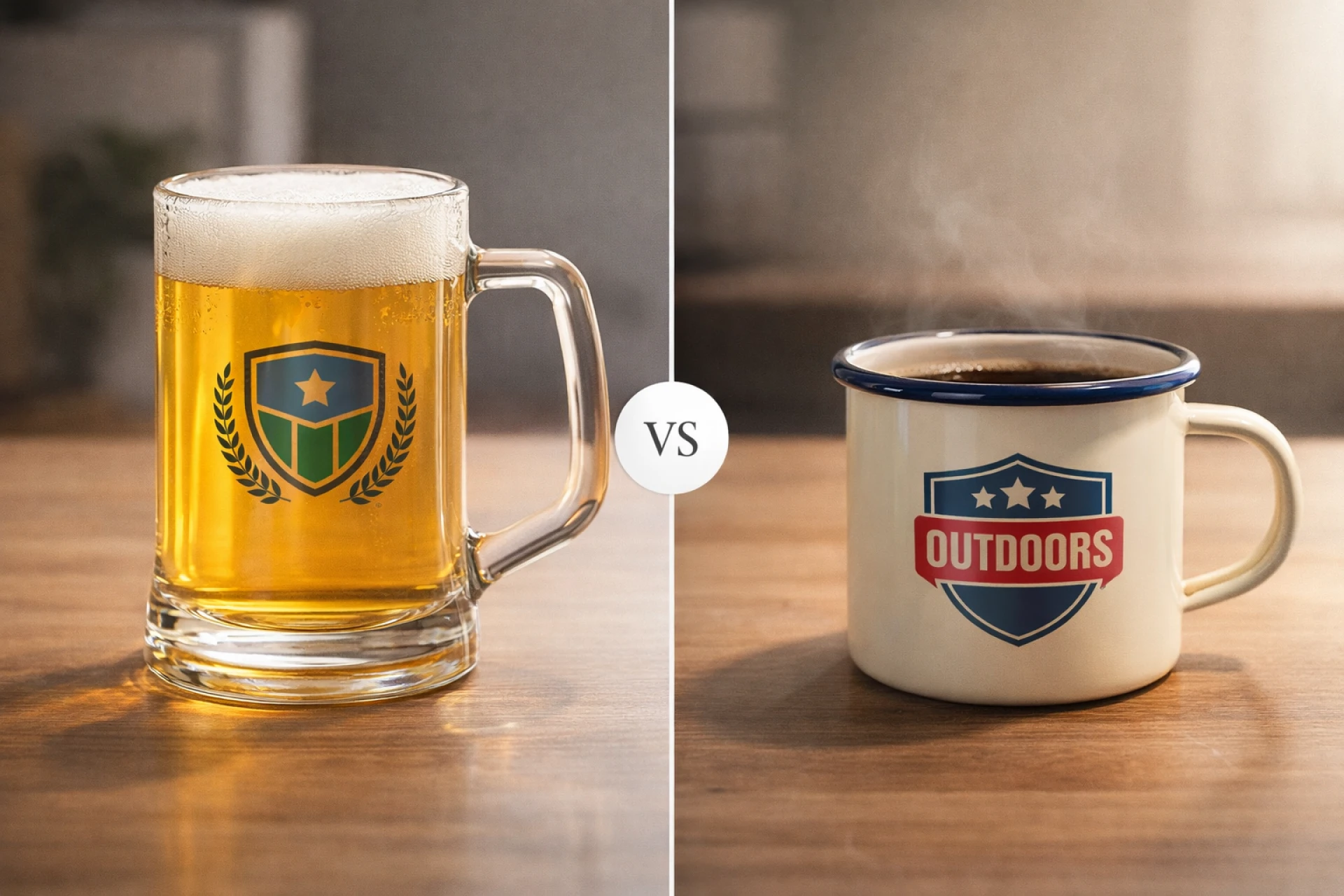 Beer Mug Printing vs Enamel Mug Printing: Which One Is Right for Your Brand?