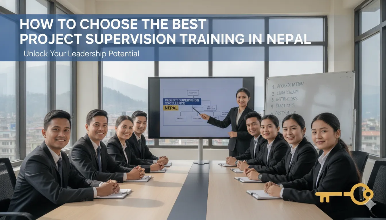How to Choose the Best Project supervision training in Nepal