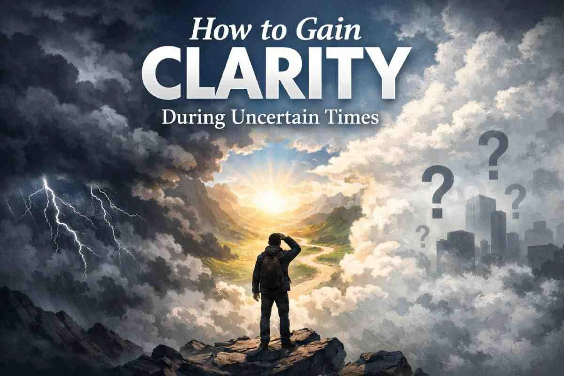 How to Gain Clarity During Uncertain Times