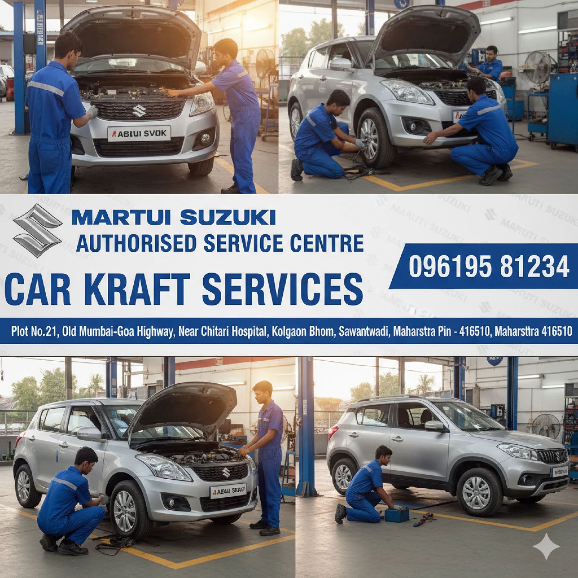Maruti Suzuki Arena and Nexa Authorised Service Station (Carkraft) – Popular Car Repair & Services in Thane