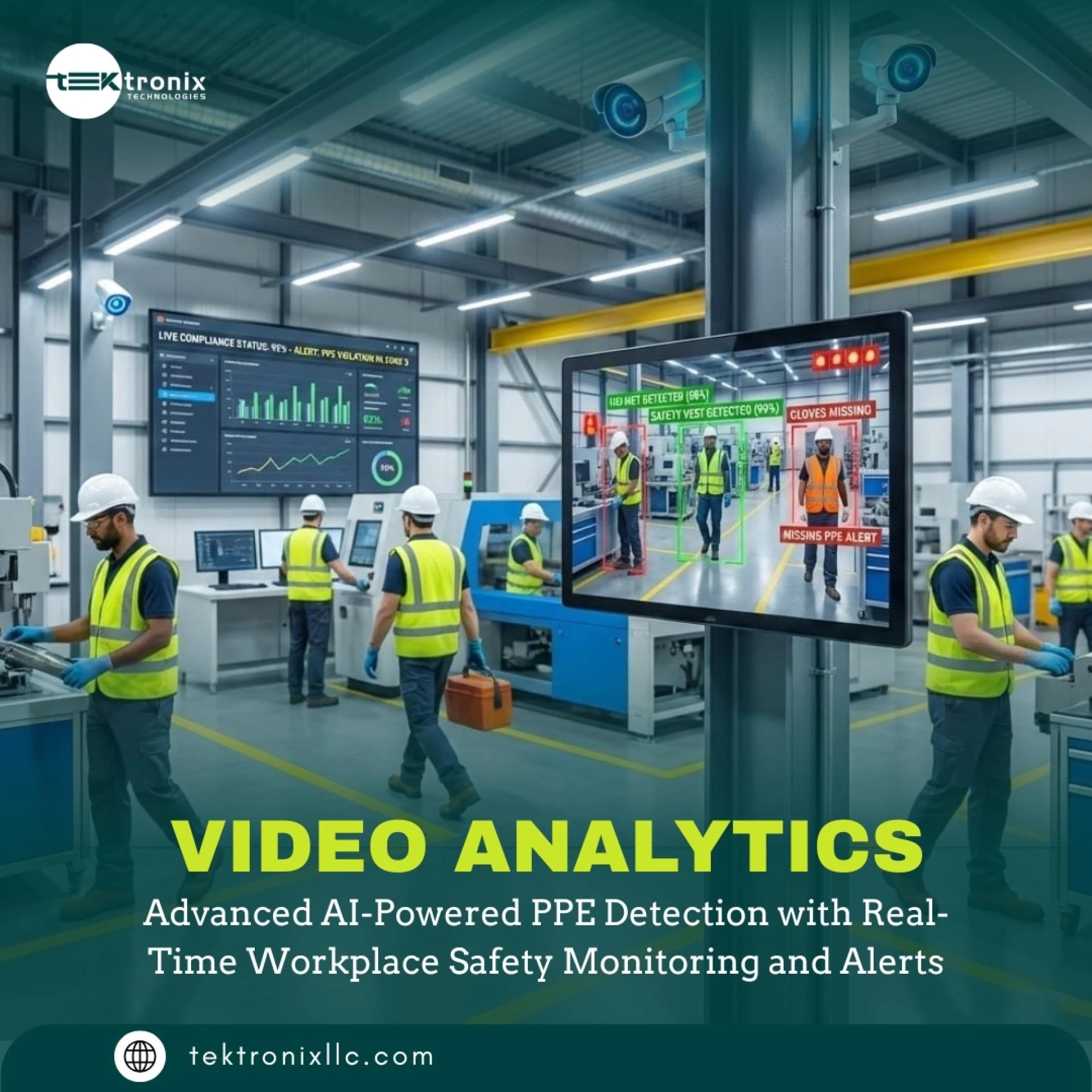 Slash Accidents: Video Analytics PPE in Kuwait & GCC