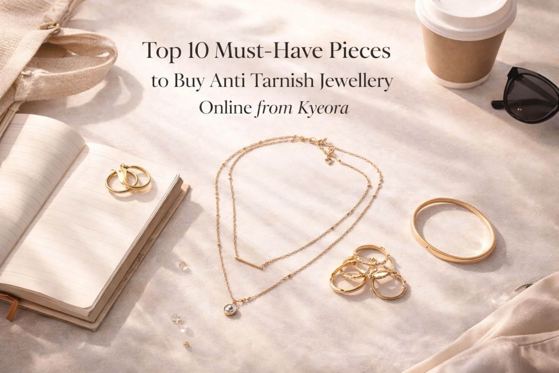 Top 10 Must-Have Pieces to Buy Anti Tarnish Jewellery Online from Kyeora