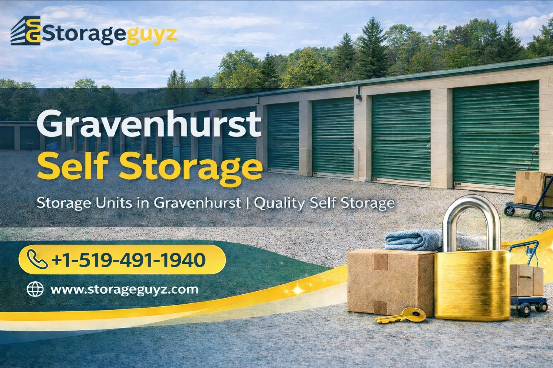 Smart & Secure Storage Solutions in Ontario: Gravenhurst Self Storage, Self Storage Fort Erie & Self Storage Port Colborne