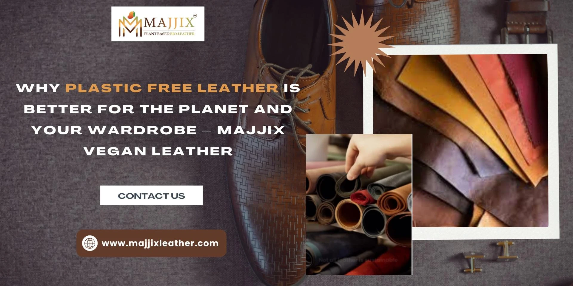 Why Plastic Free Leather Is Better for the Planet and Your Wardrobe – Majjix Vegan Leather