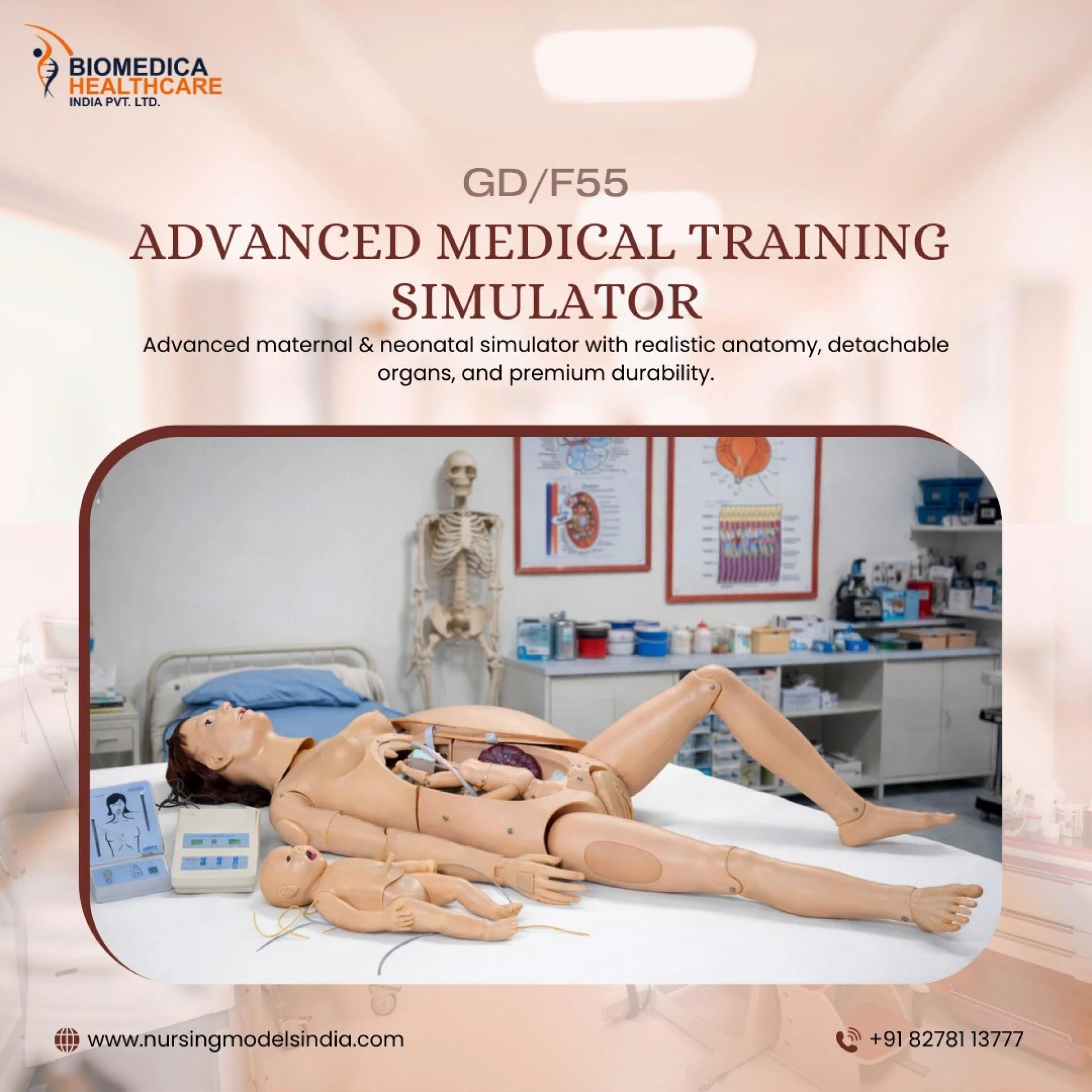 Advanced Simulation Solutions by Nursing Lab Equipment Suppliers in Karnataka