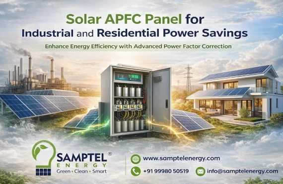 Solar APFC Panels for Industrial and Residential Power Savings