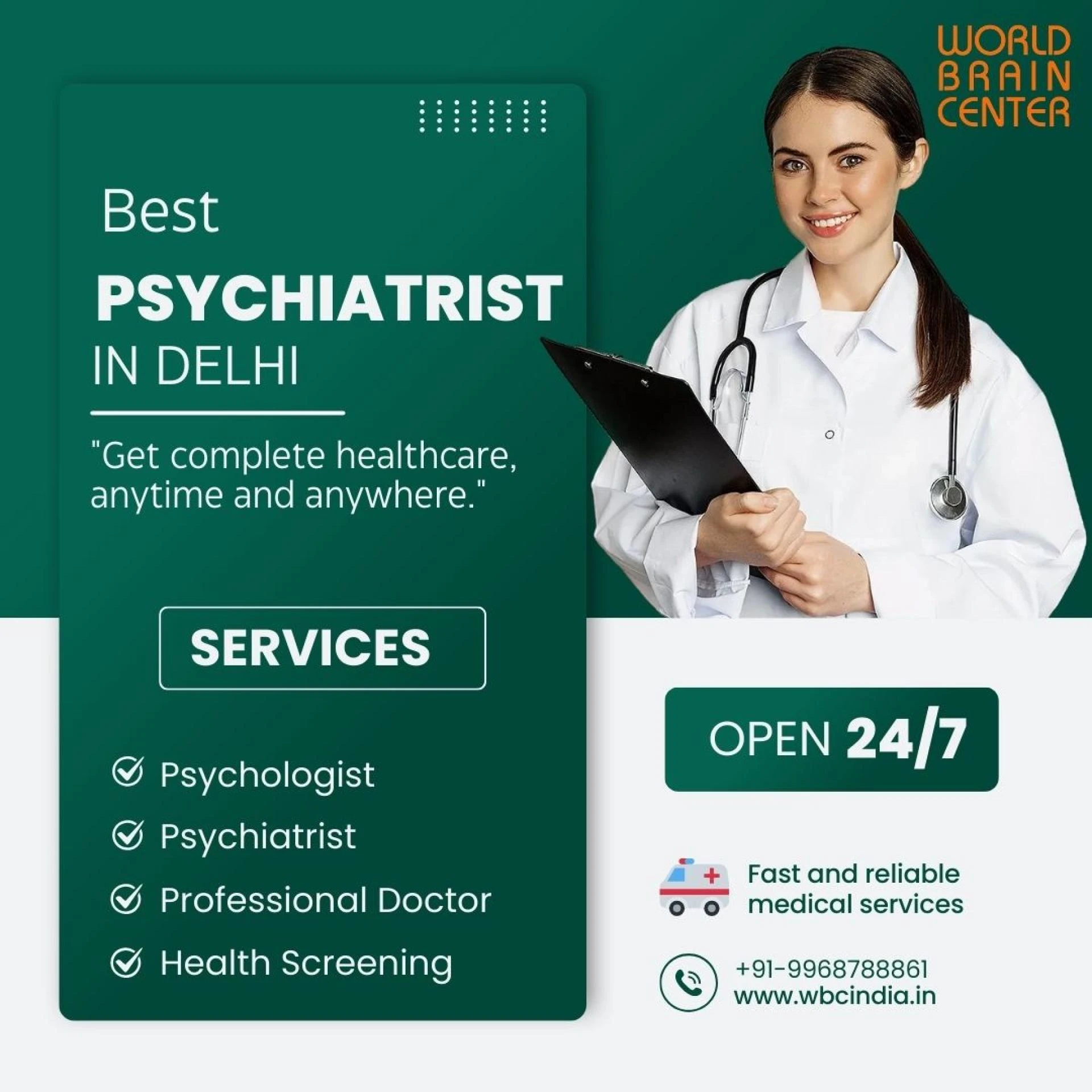 Finding a Trusted Psychiatrist in Delhi for Personalized Mental Health Care