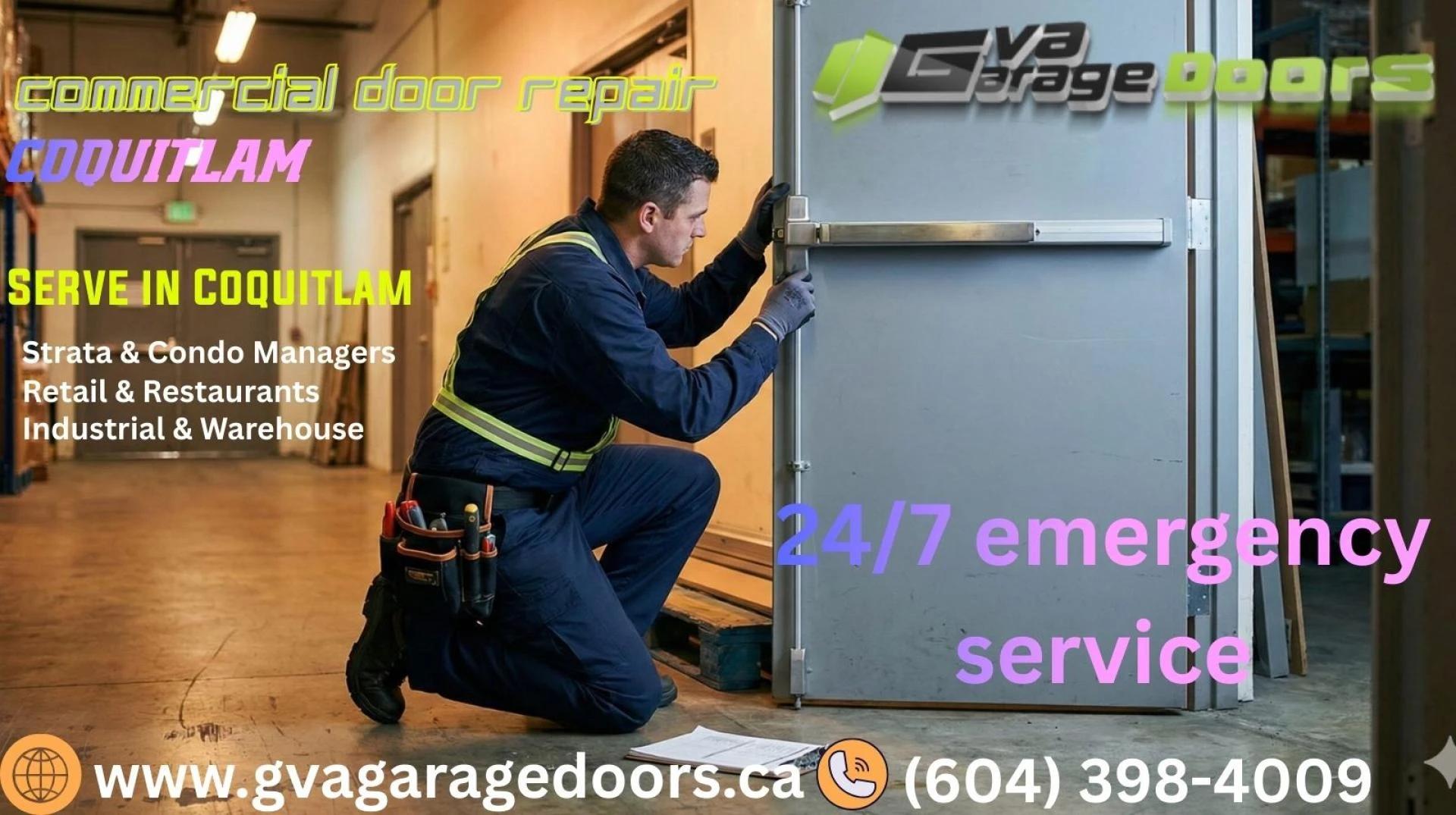 Durability, Safety, and Performance: What to Expect from Commercial Door Services