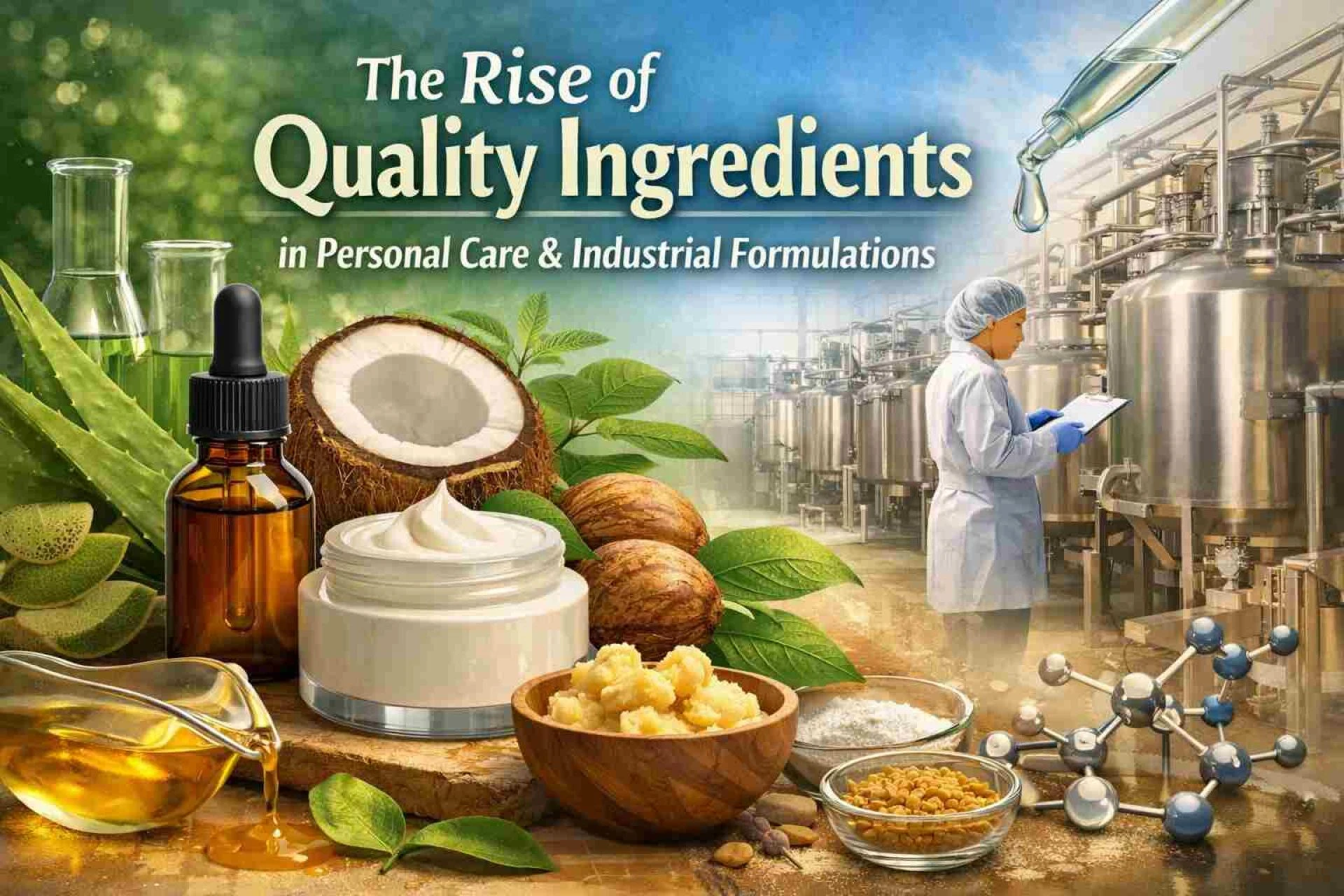The Growing Demand for Quality Ingredients in Modern Personal Care and Industrial Formulations