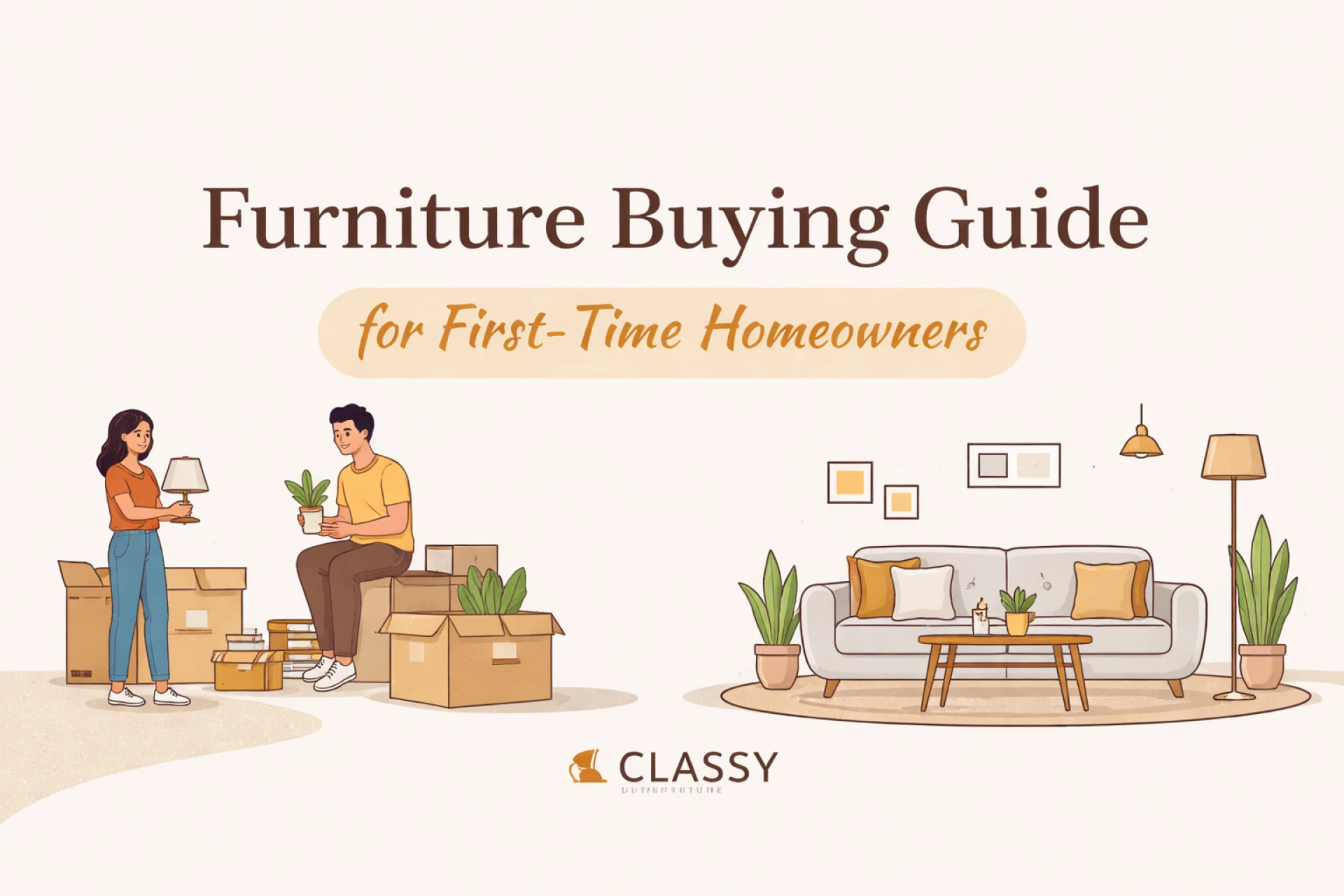 Furniture Buying Guide for First-Time Homeowners