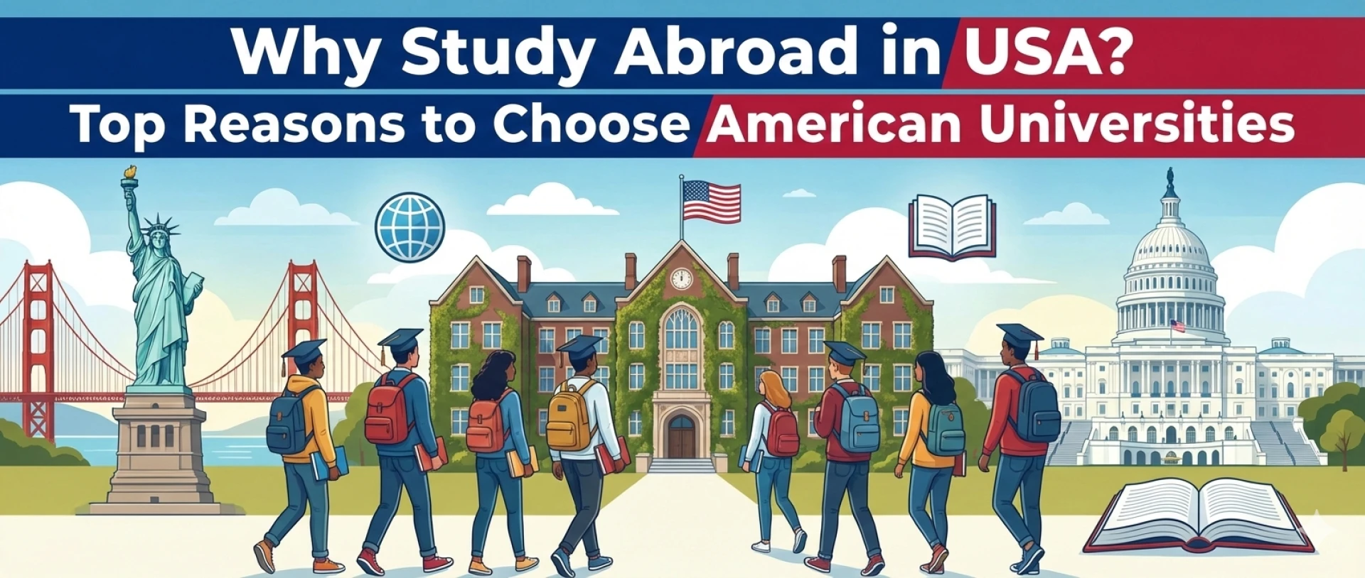Why Study Abroad in USA? Top Reasons to Choose American Universities