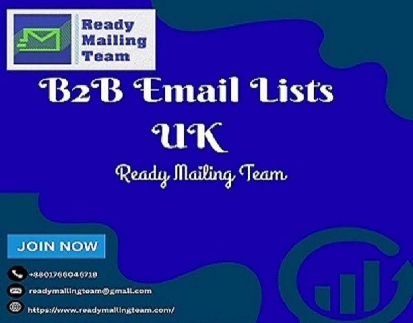 Targeted Business Data Solutions by Ready Mailing Team B2B Email Lists UK