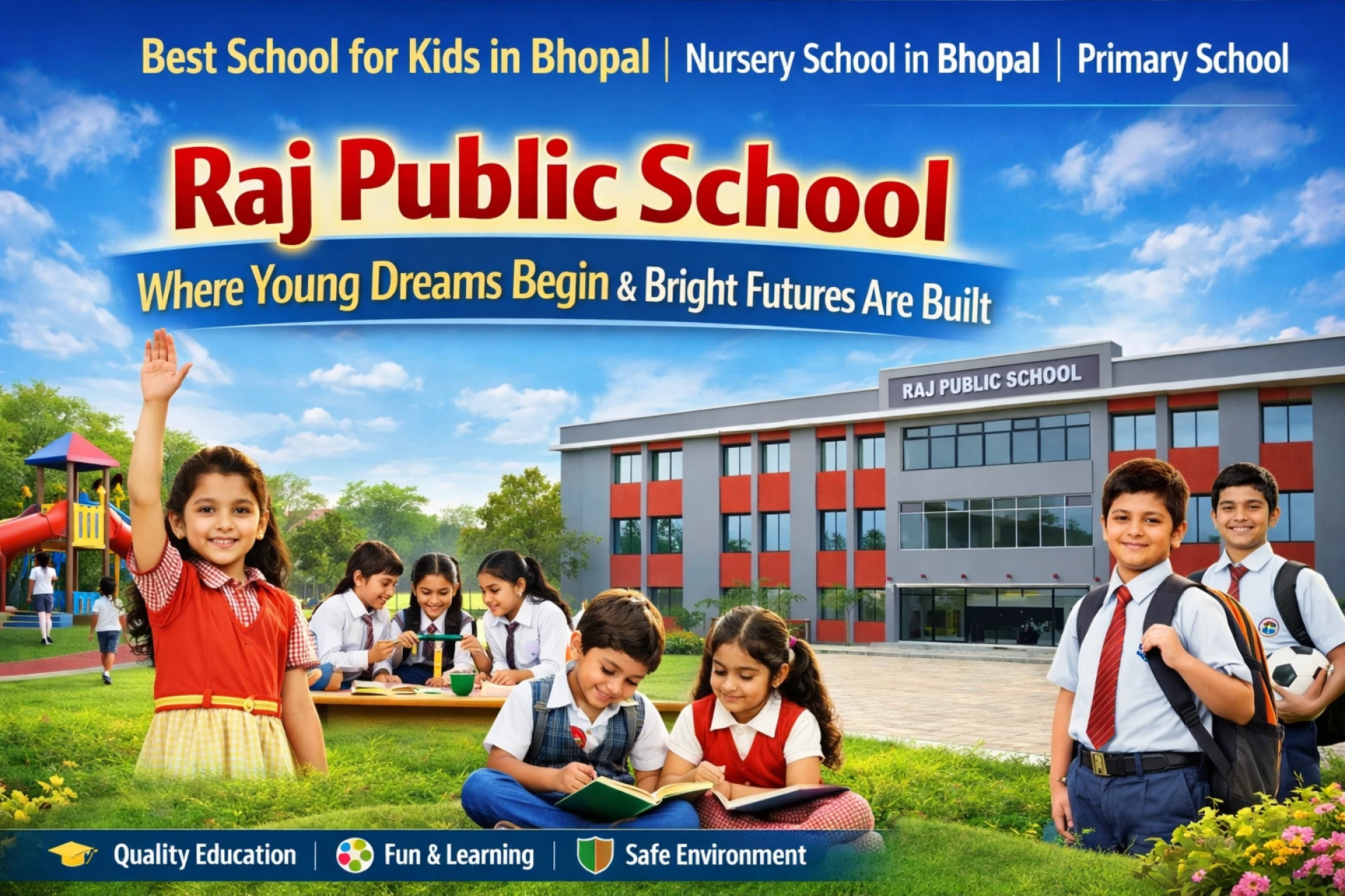 Raj Public School - A Top School in Bhopal Because Every Child Deserves the Best