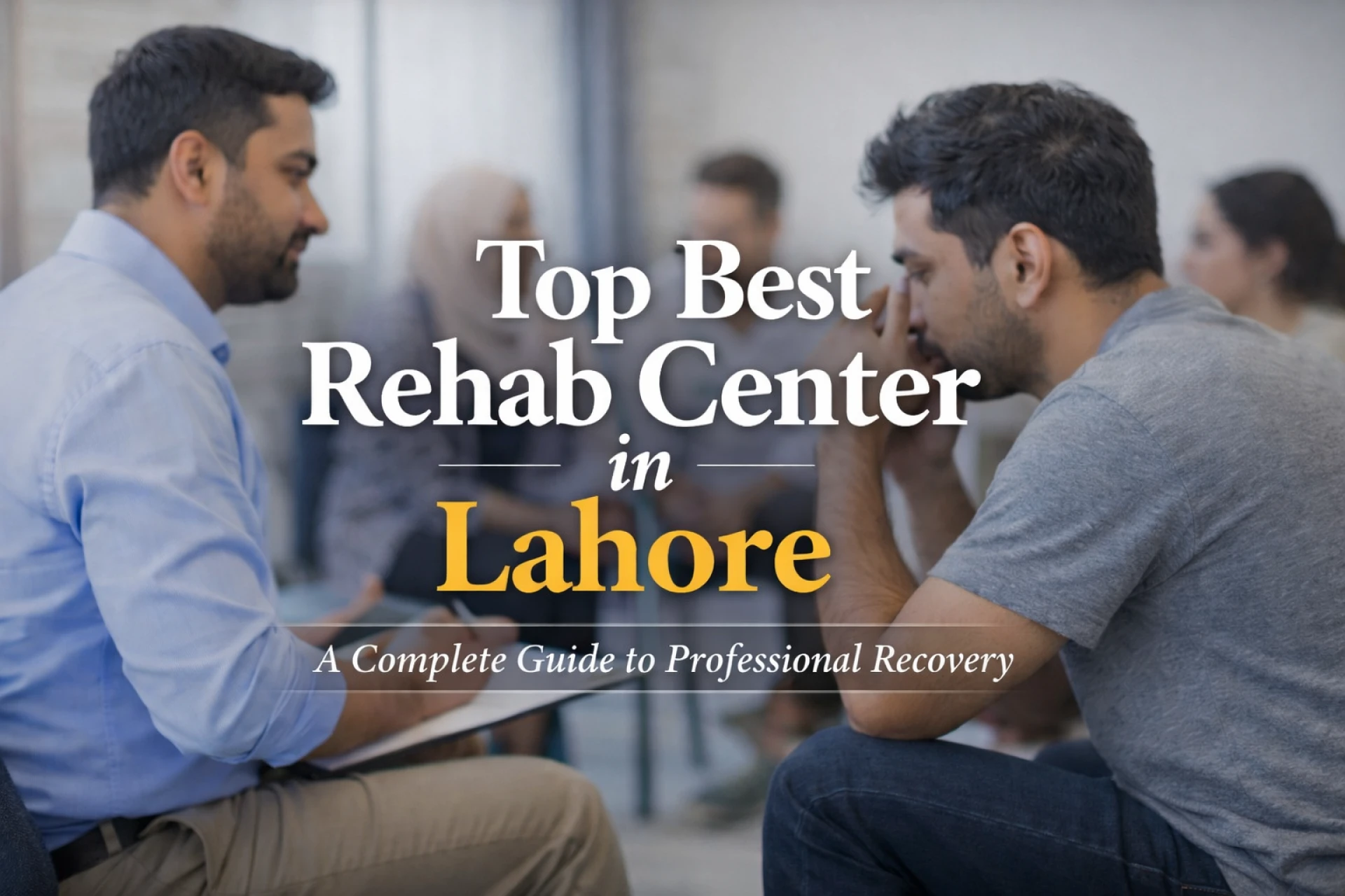 Top Best Rehab Center in Lahore – A Complete Guide to Professional Recovery