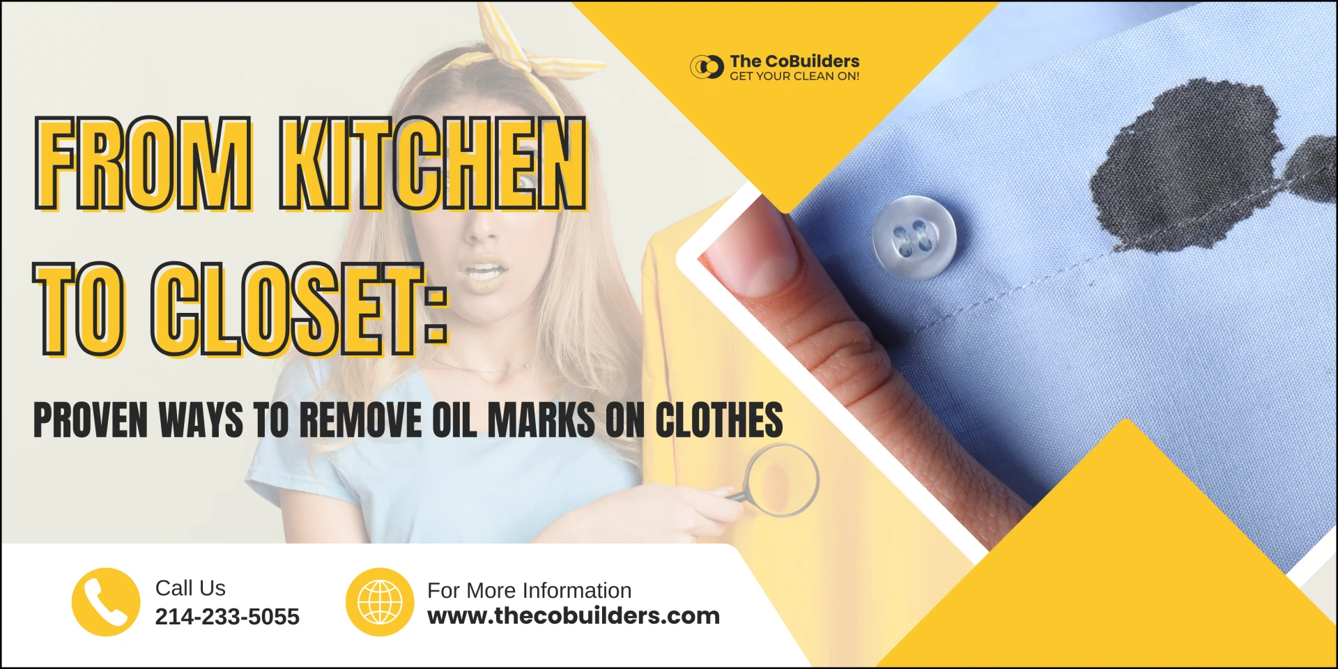 From Kitchen to Closet: Proven Ways to Remove Oil Marks on Clothes