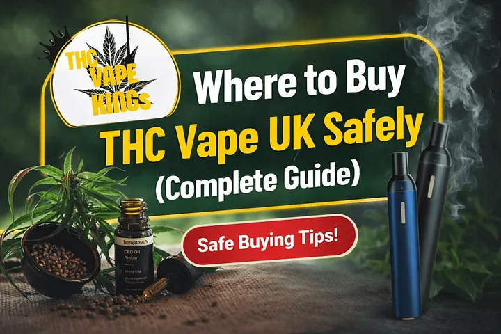 Where to Buy THC Vape UK Safely (Complete Guide)