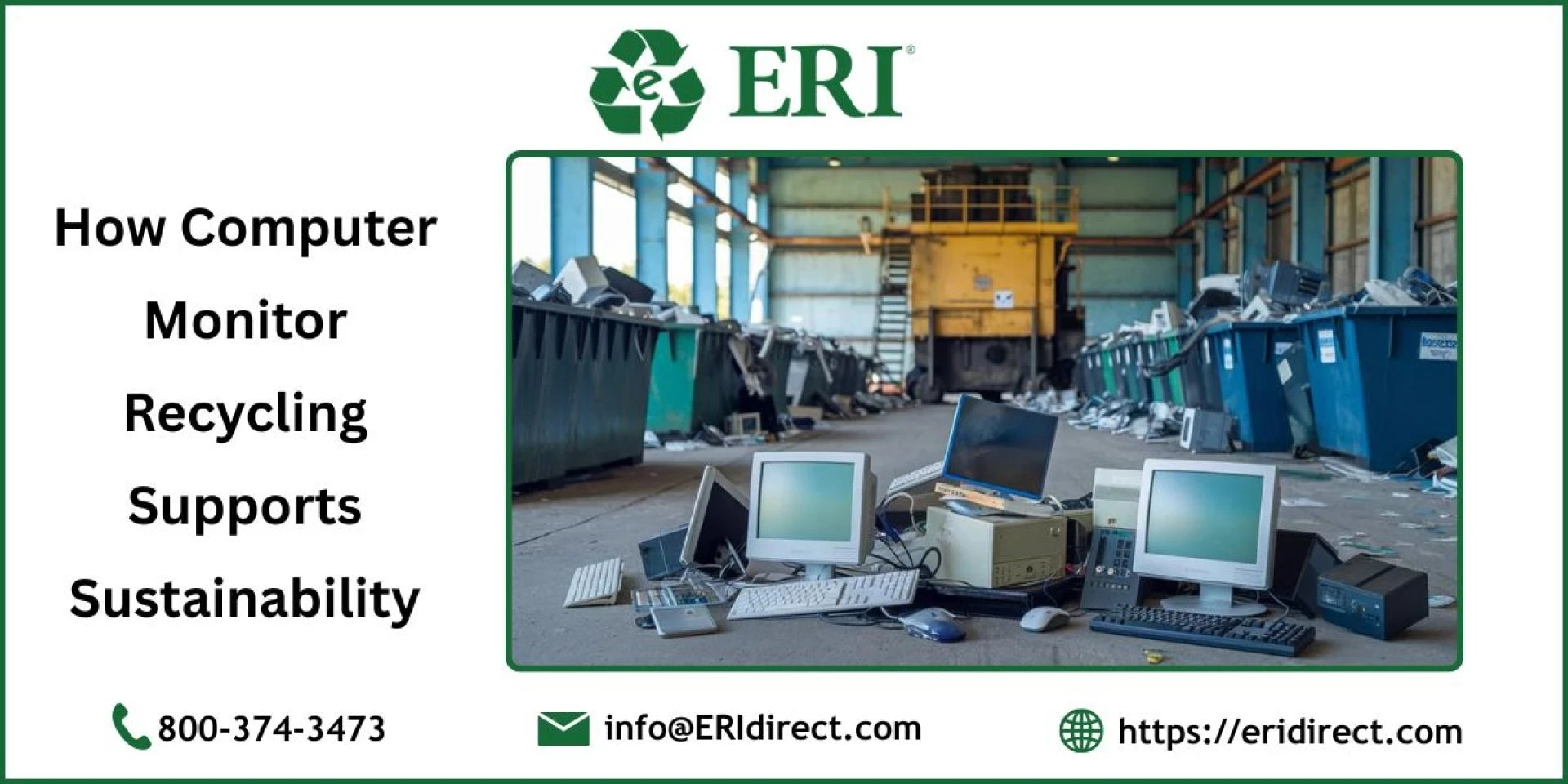 How Computer Monitor Recycling Supports Sustainability