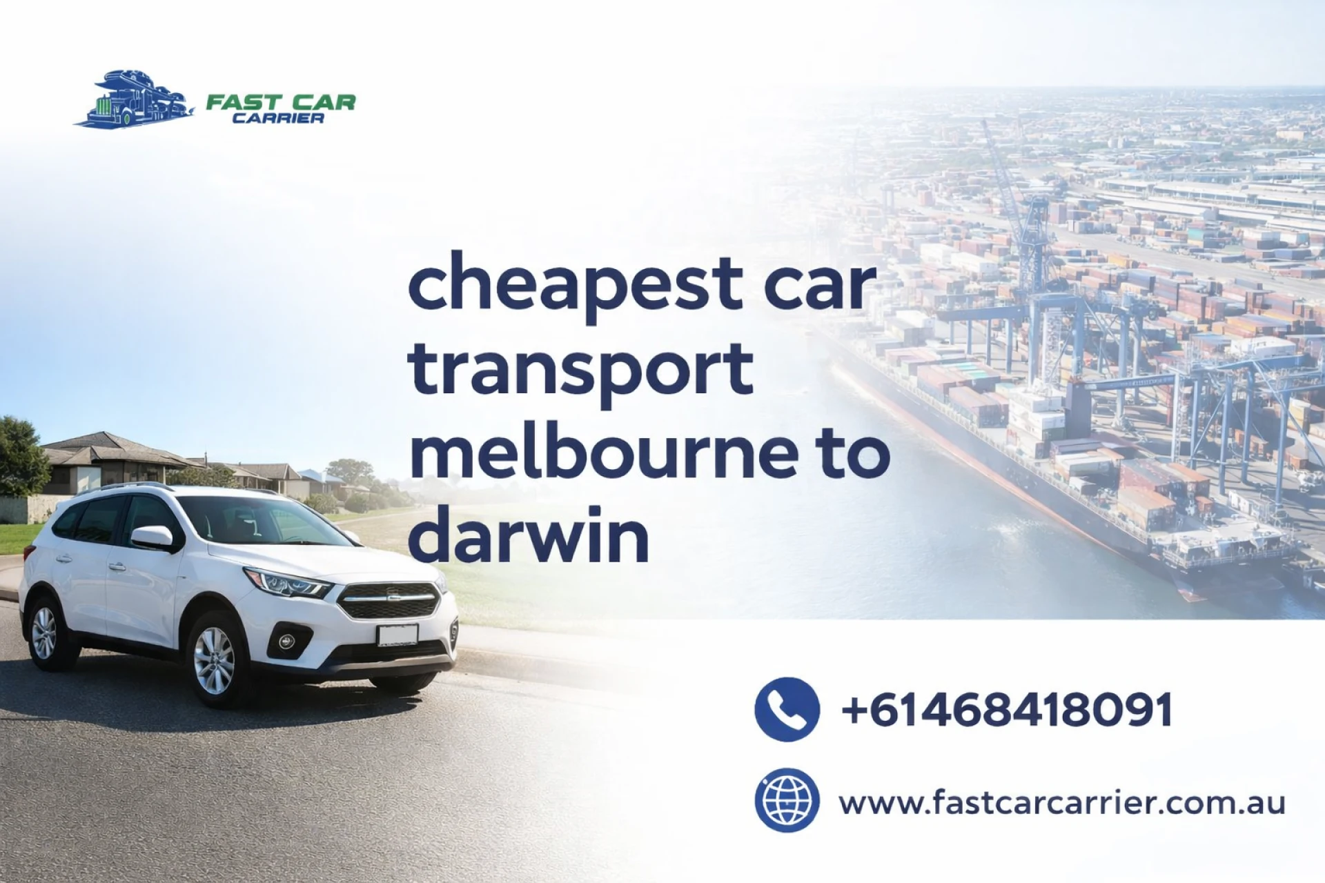 Trusted Experts in Melbourne to Darwin Car Transport