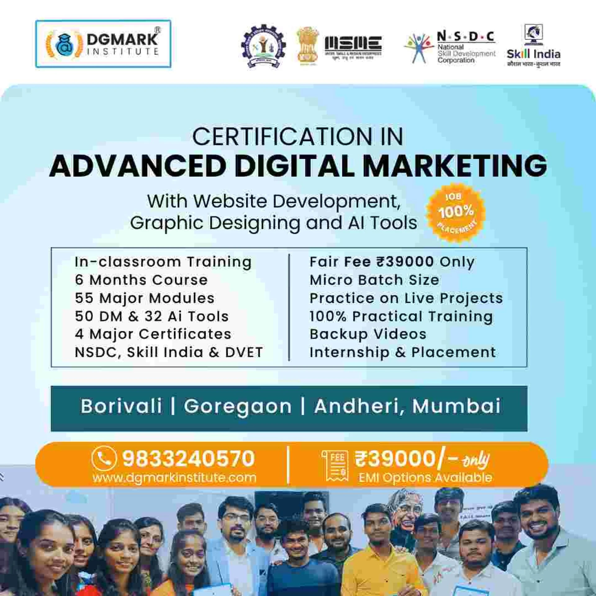 DGmark Institute: Digital Marketing Courses in Borivali for Career-Focused Professionals in 2026