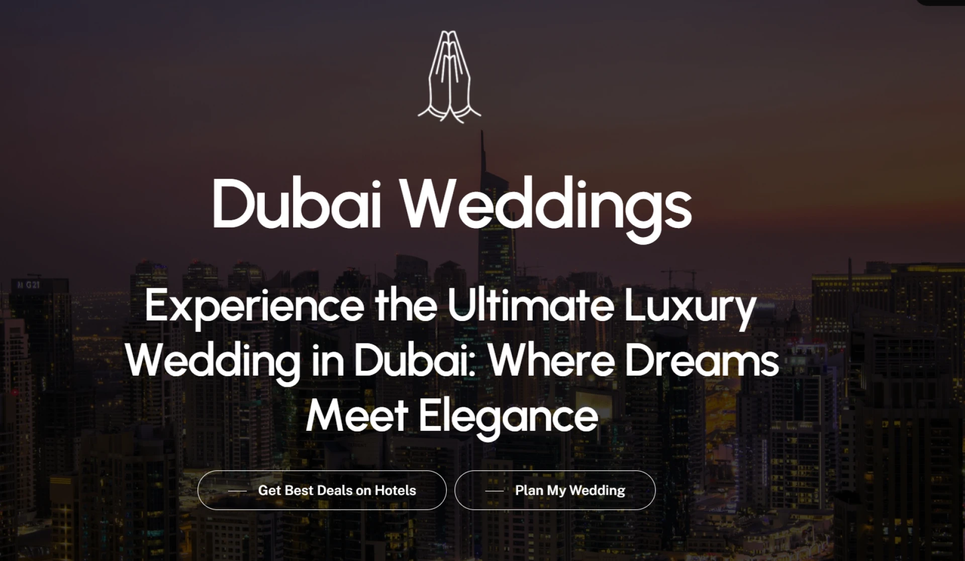 How to Plan a Destination Wedding in Dubai from India