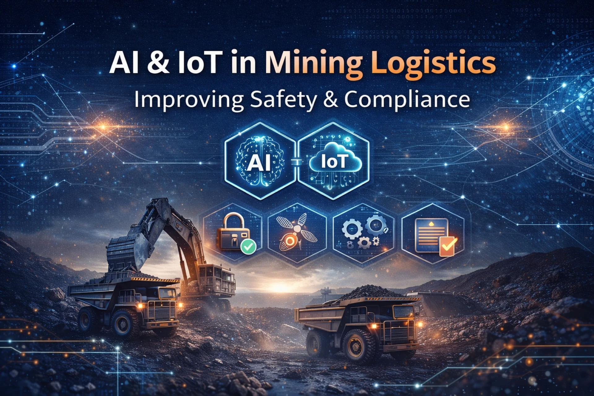 AI & IoT in Mining Logistics: Improving Safety & Compliance