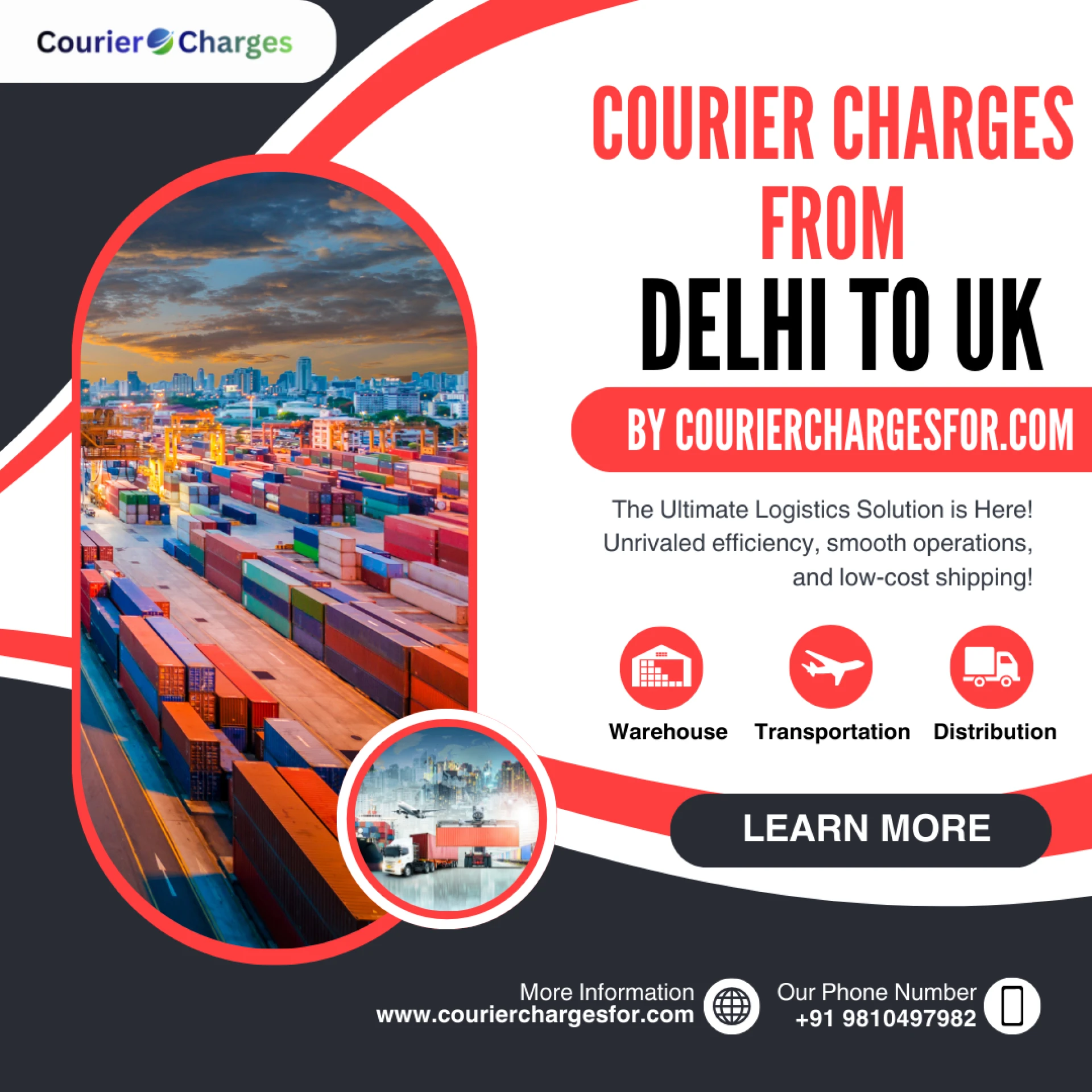 Courier Charges From Delhi To UK – Complete Guide for International Shipping