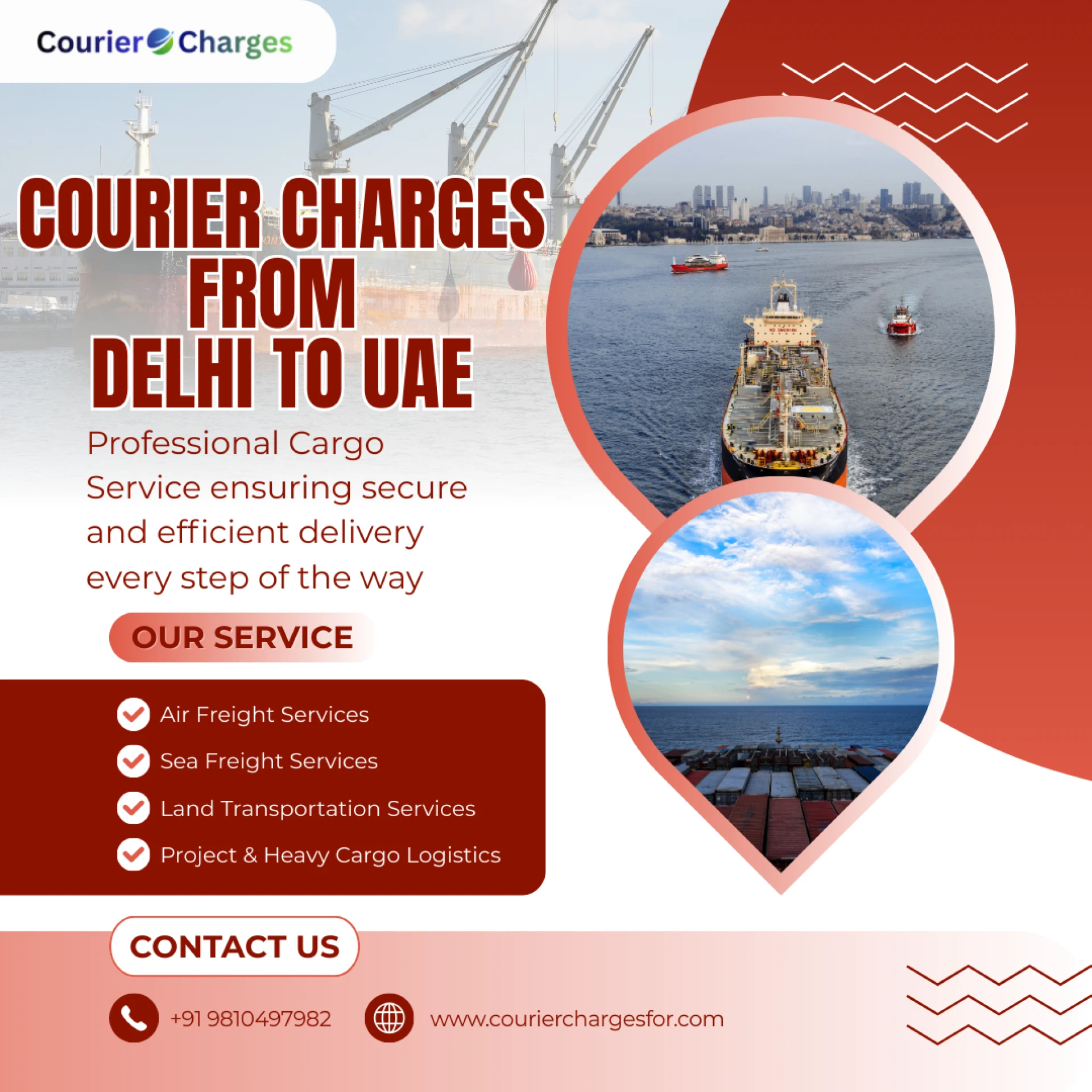 Courier Charges From Delhi To UAE – Complete International Shipping Guide