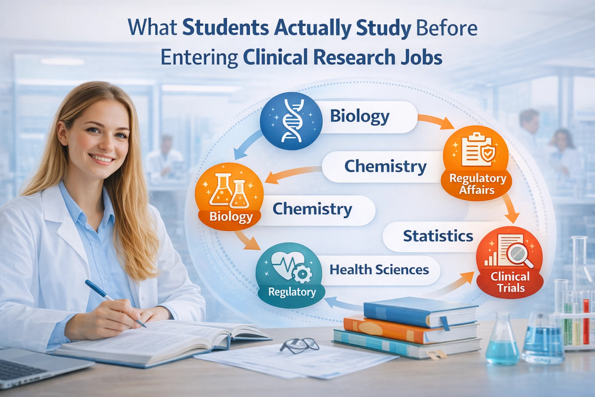 What Students Actually Study Before Entering Clinical Research Jobs