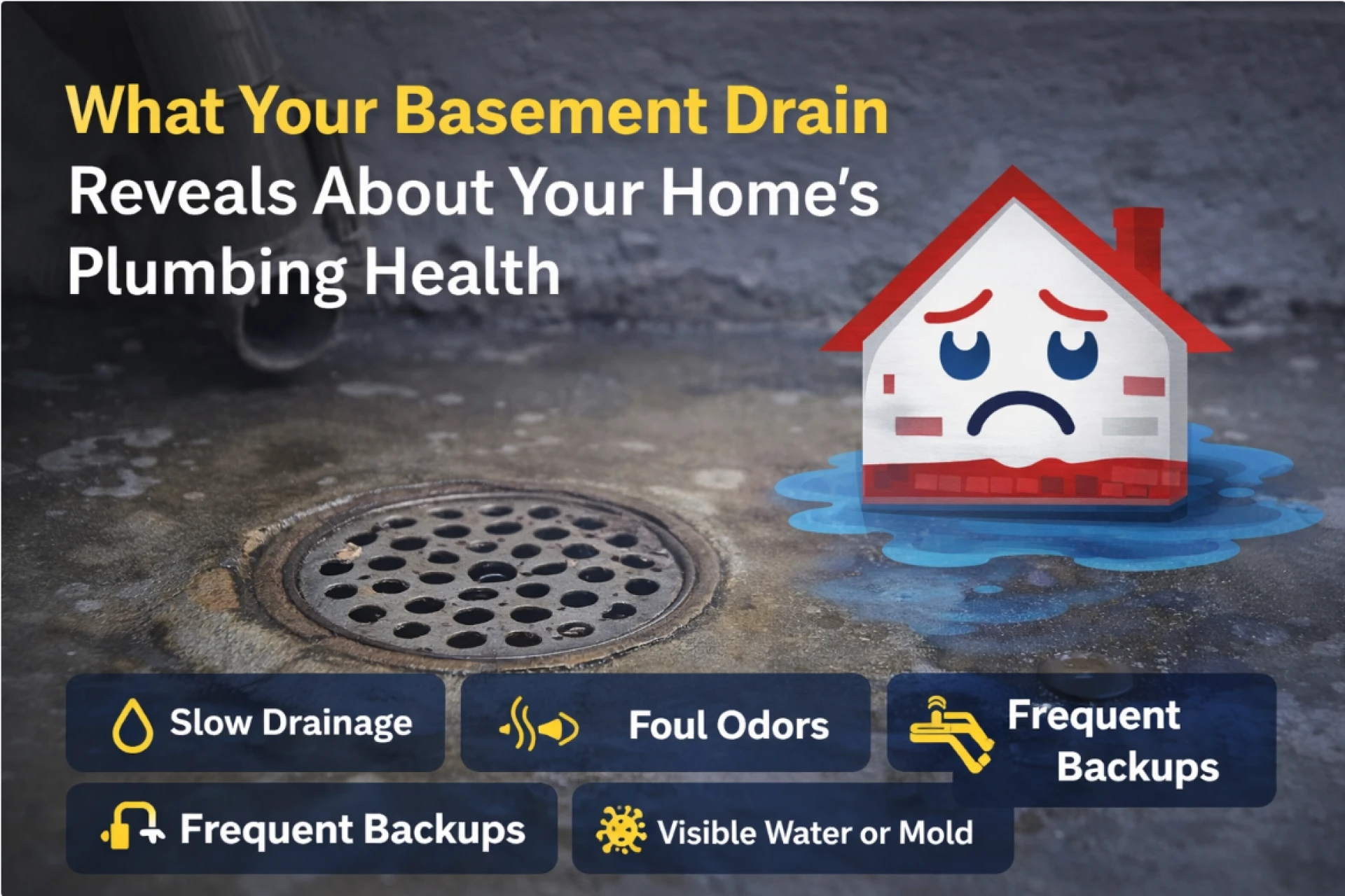 What Your Basement Drain Reveals About Your Home’s Plumbing Health